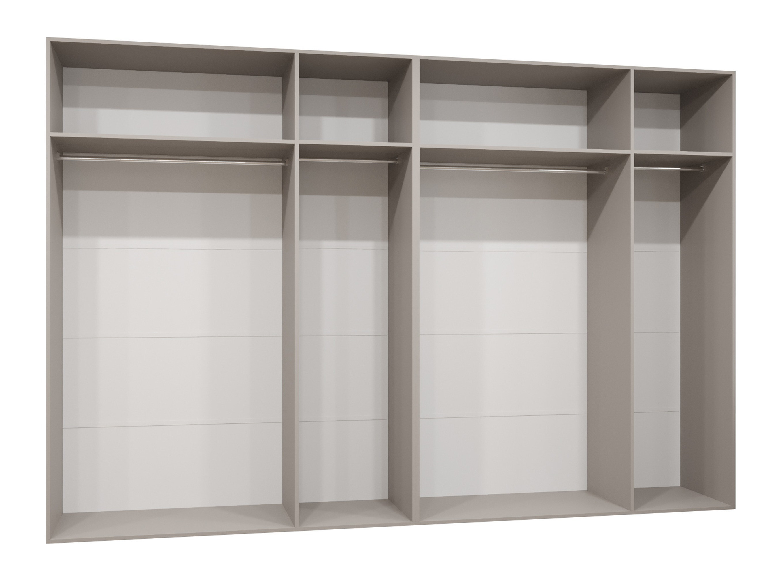 Garderobeskab Hartford 627 (Sort)