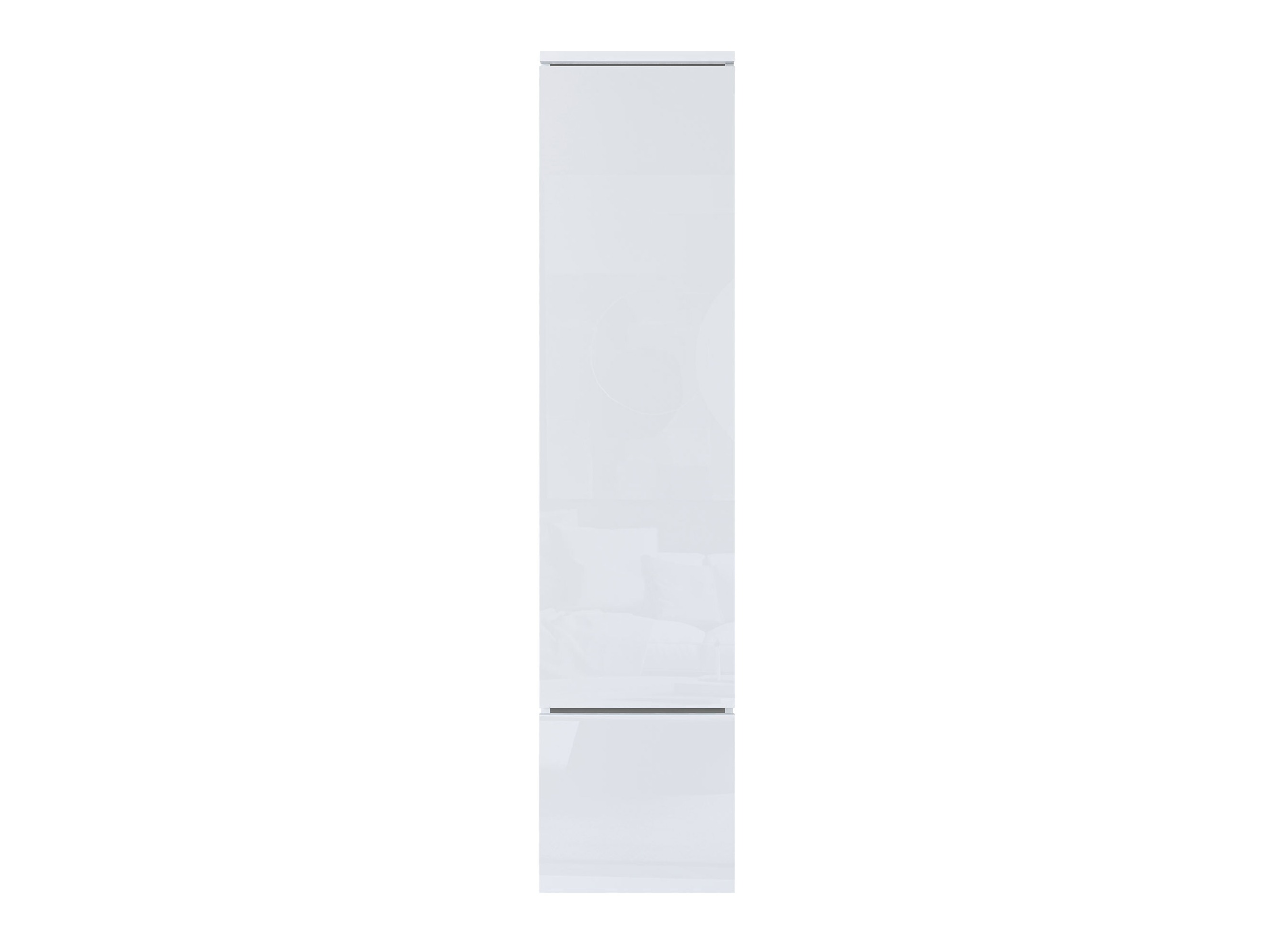 Reol Mirfivo 108 (Hvid + Glansfuld hvid)