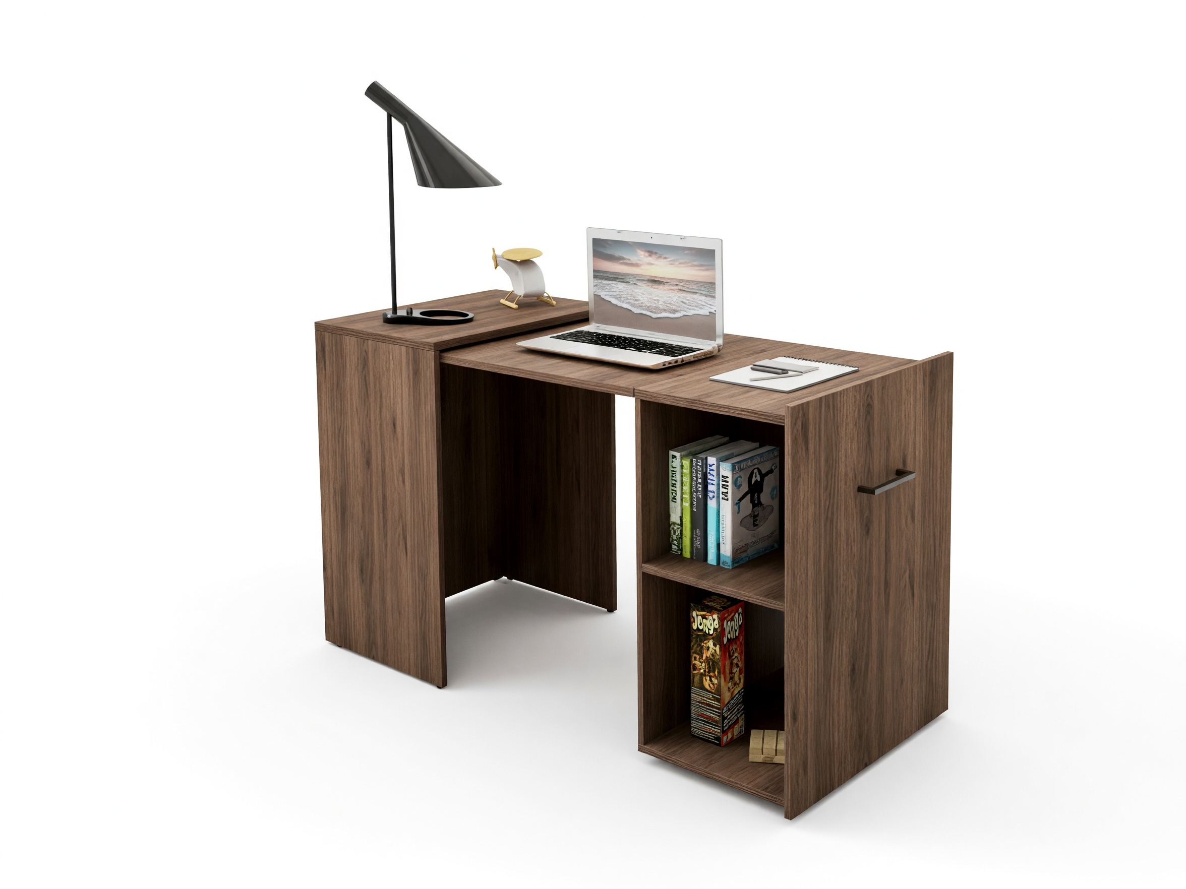 Skrivebord Austin 304 (Valnød)