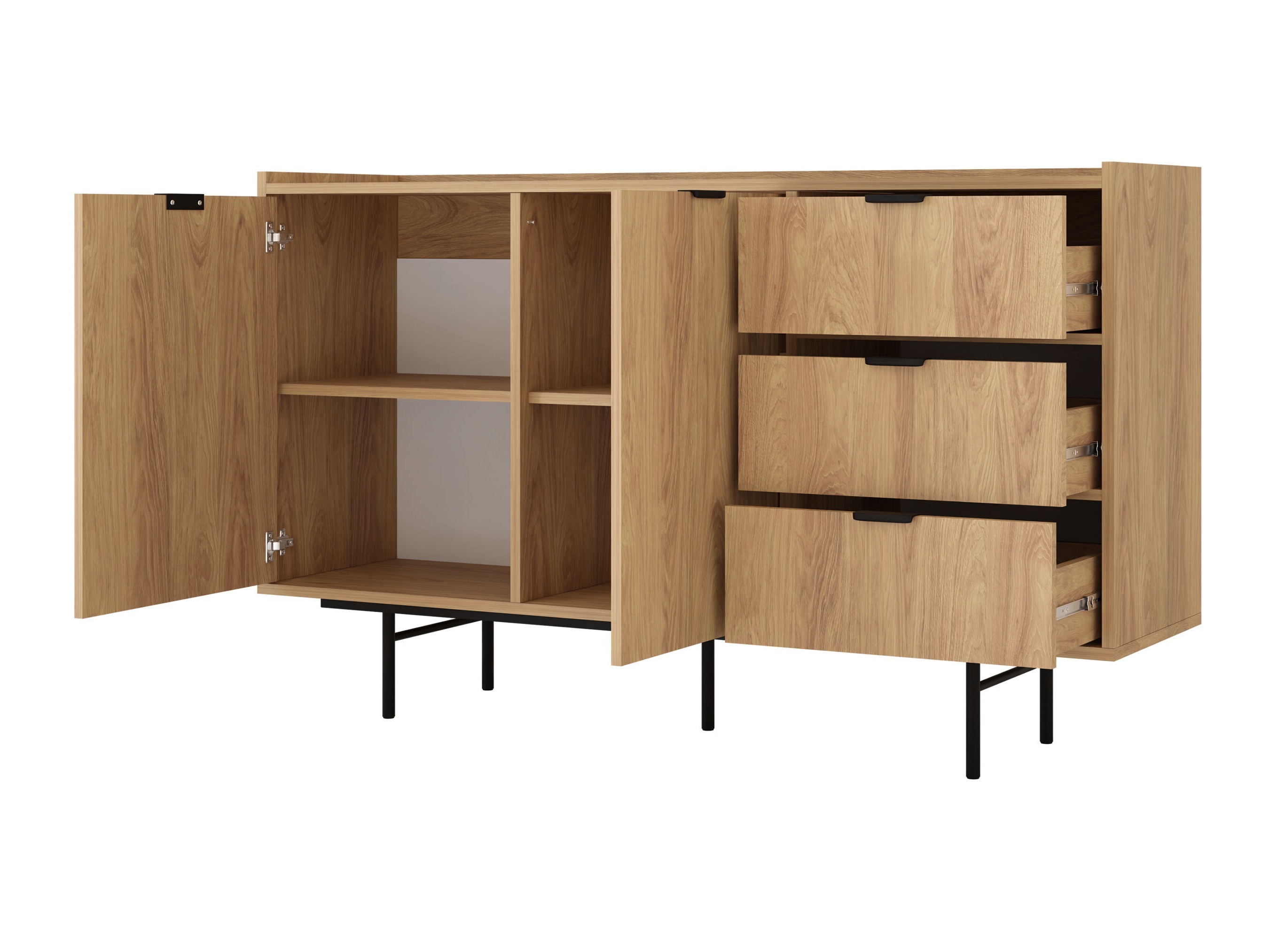 Kommode Studos I (Egetræ)