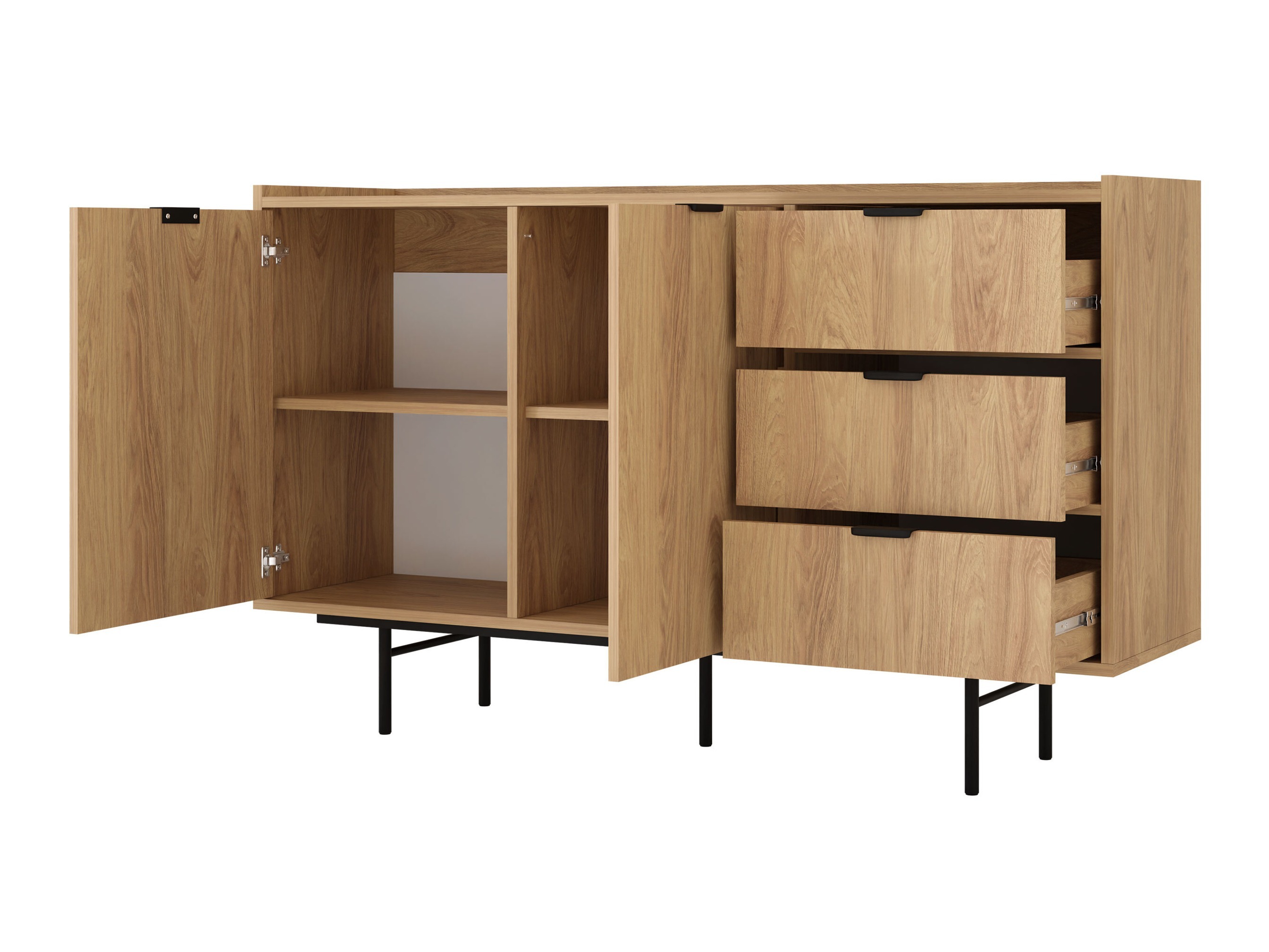 Kommode Studos I (Valnød)