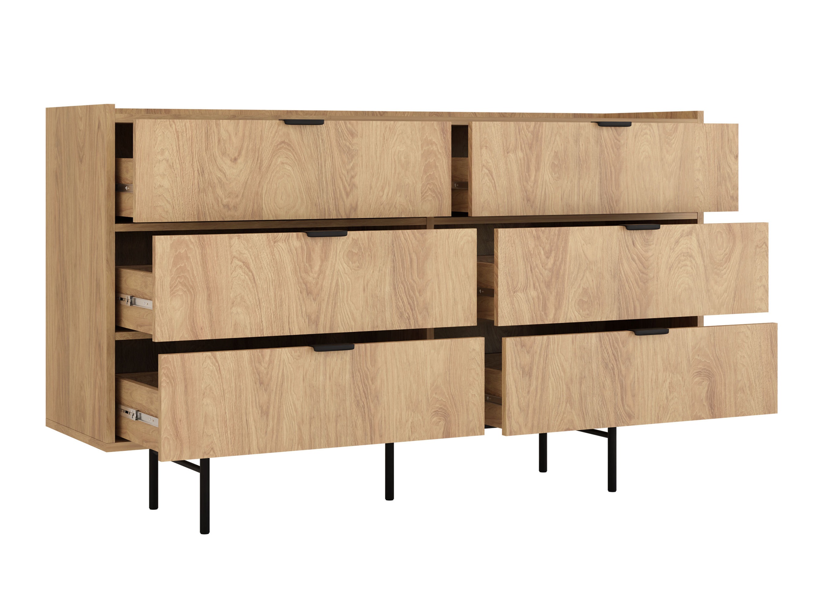 Kommode Studos II (Egetræ)