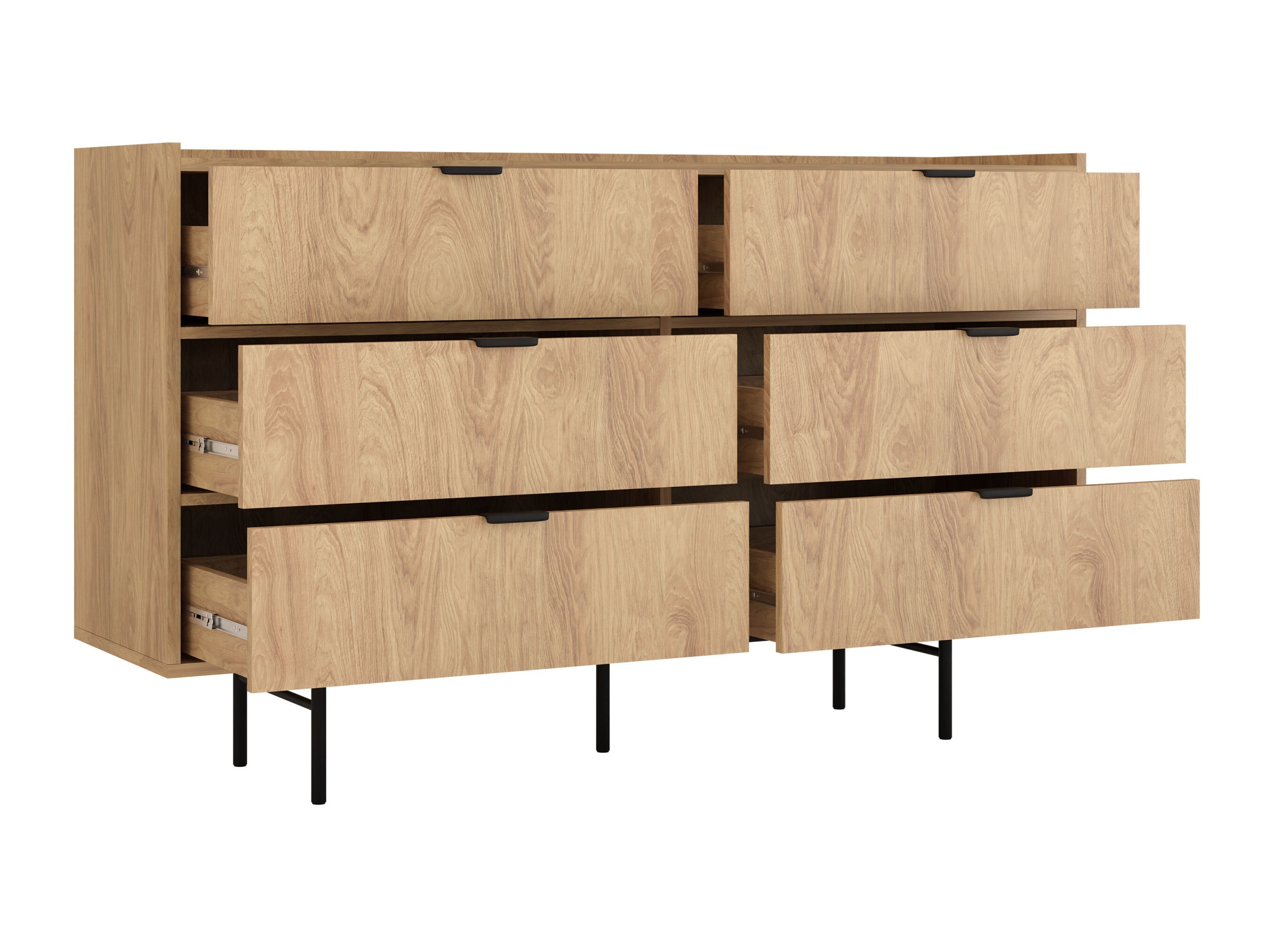 Kommode Studos II (Valnød)