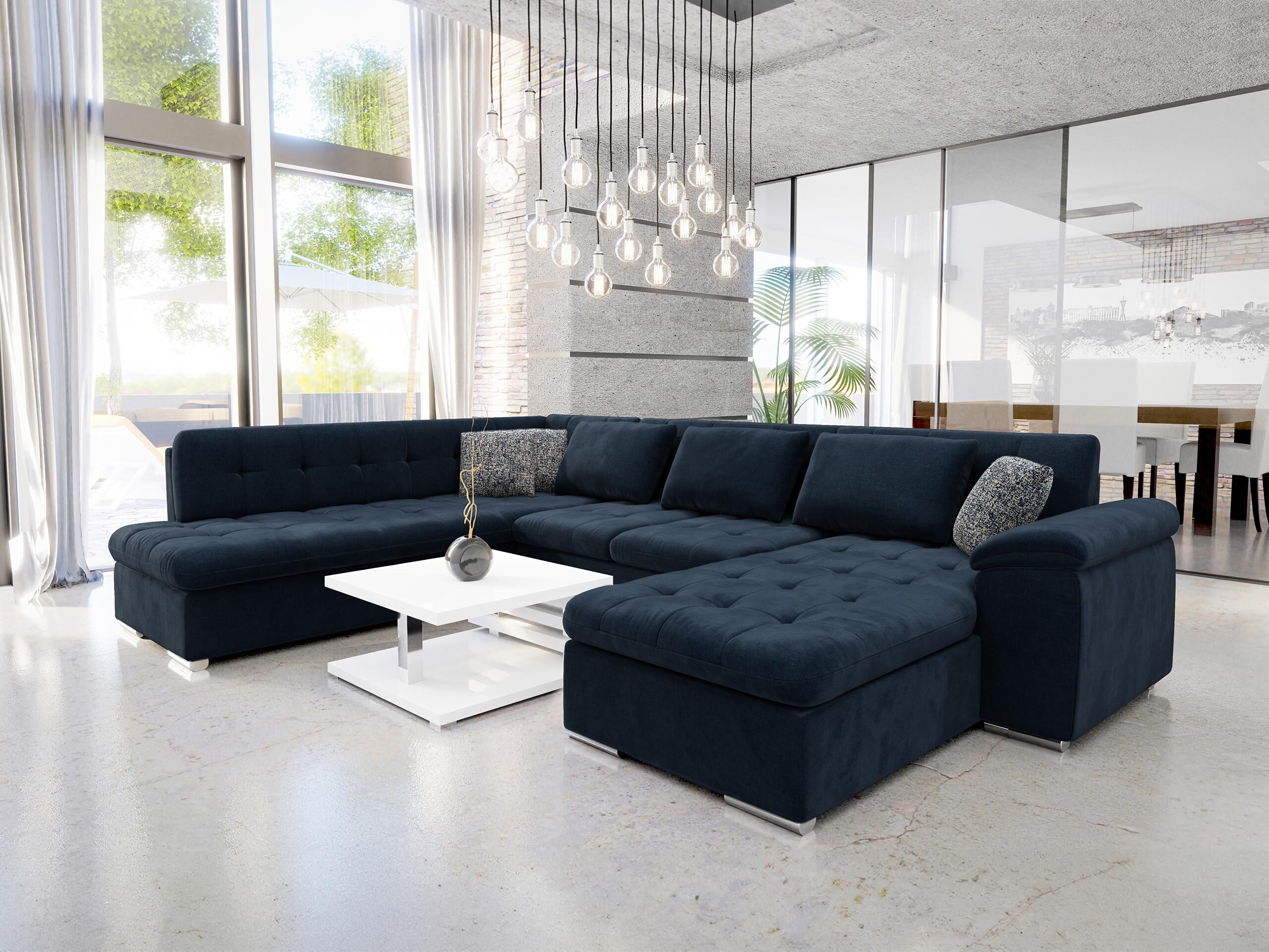 Hjørnesofa Comfivo Gemma V (Maya 09 + Corbett 78)