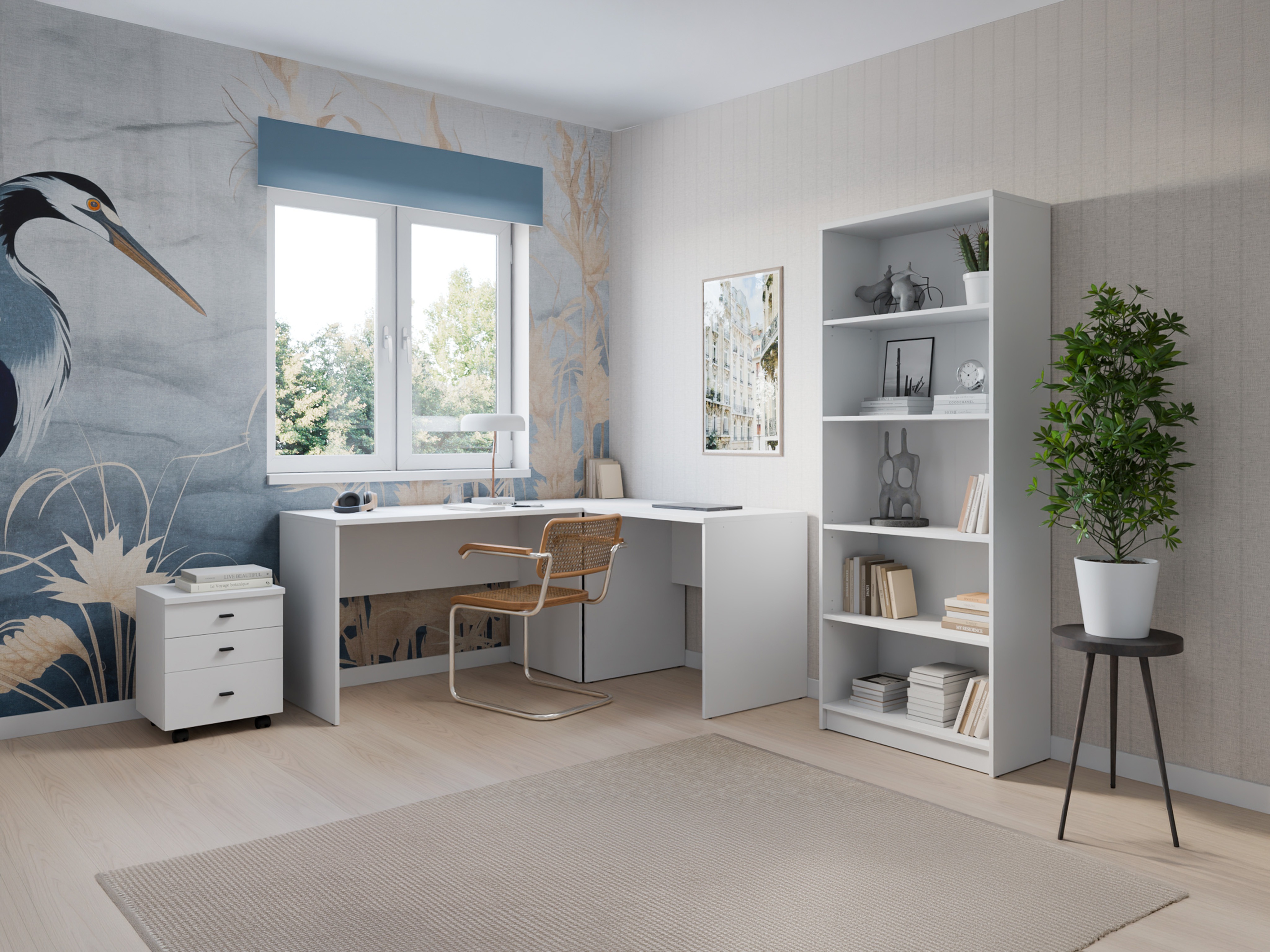 Skuffesektion Fiofive 109 (Hvid)