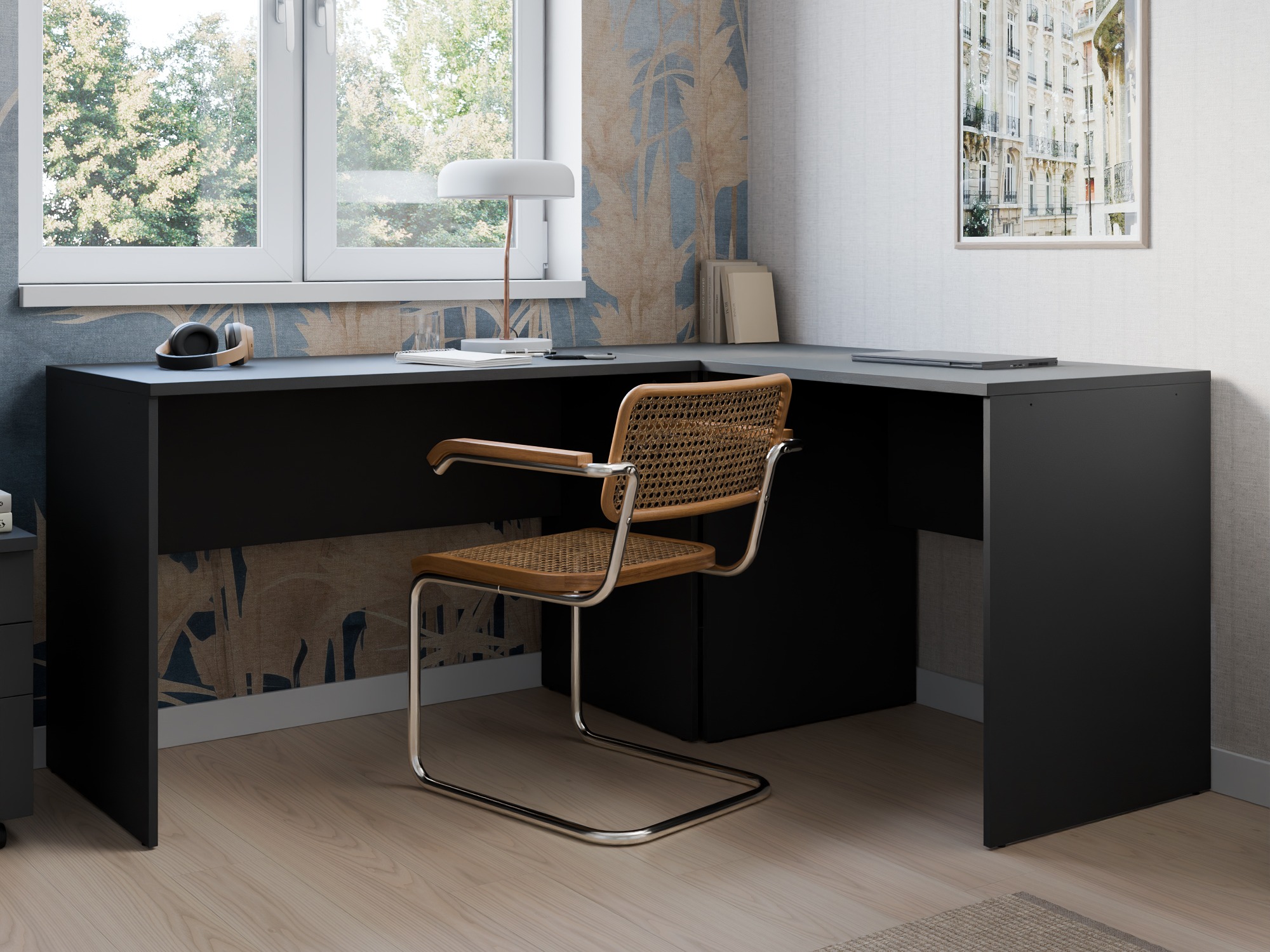 Skrivebord Fiofive 108 (Antracit)