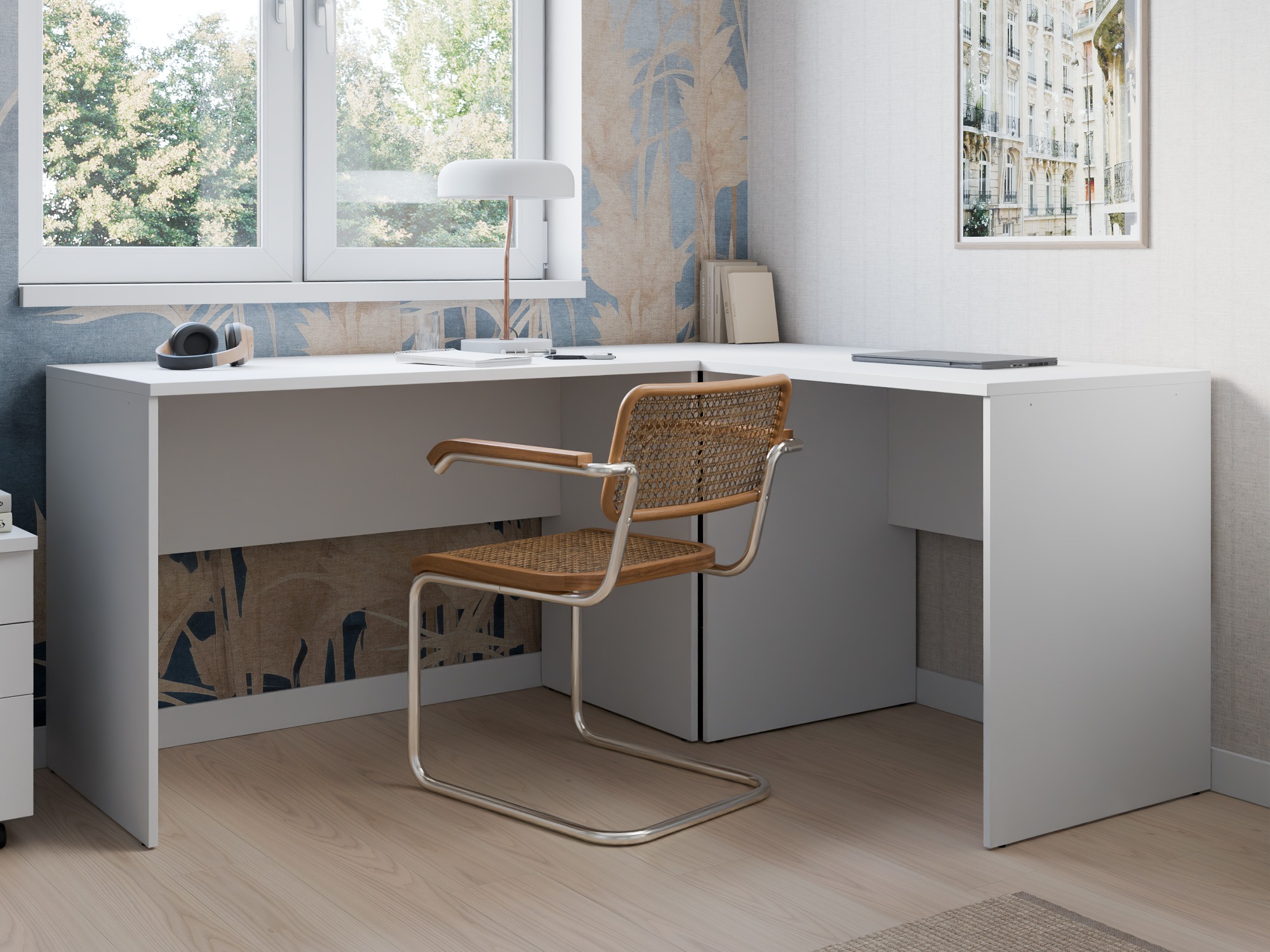 Skrivebord Fiofive 108 (Hvid)