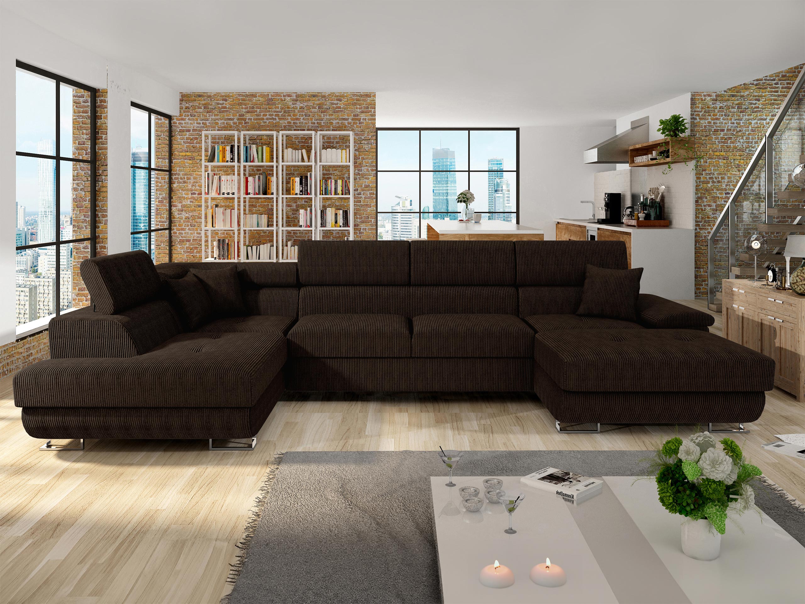 Hjørnesofa Comfivo Ruta (Poso 06)