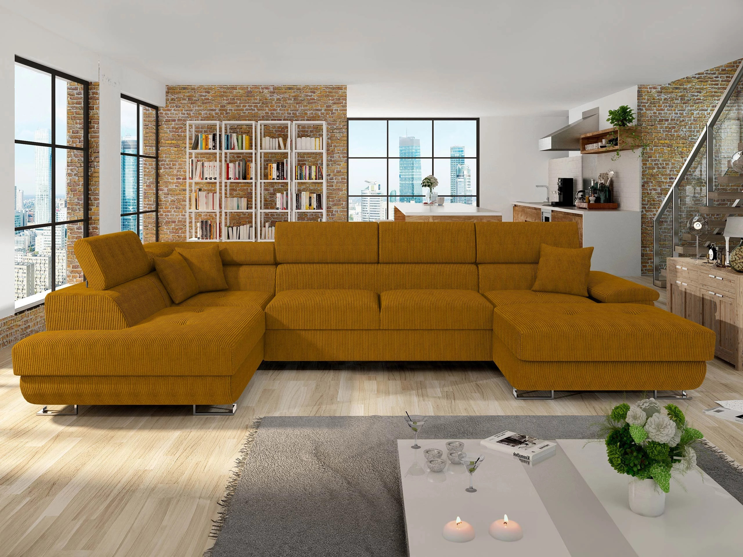 Hjørnesofa Comfivo Ruta (Poso 01)