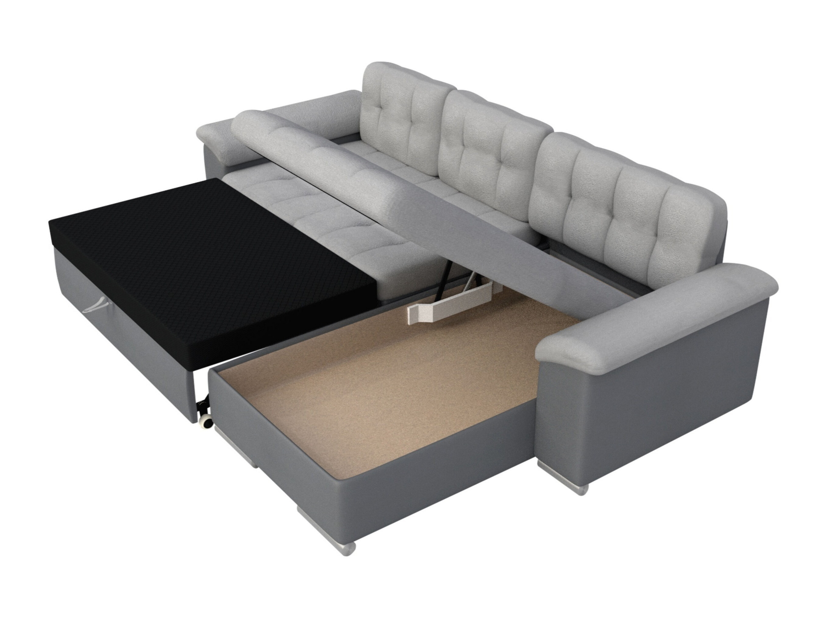 Hjørnesofa Comfivo Mica (Soft 011 + Lawa 05)