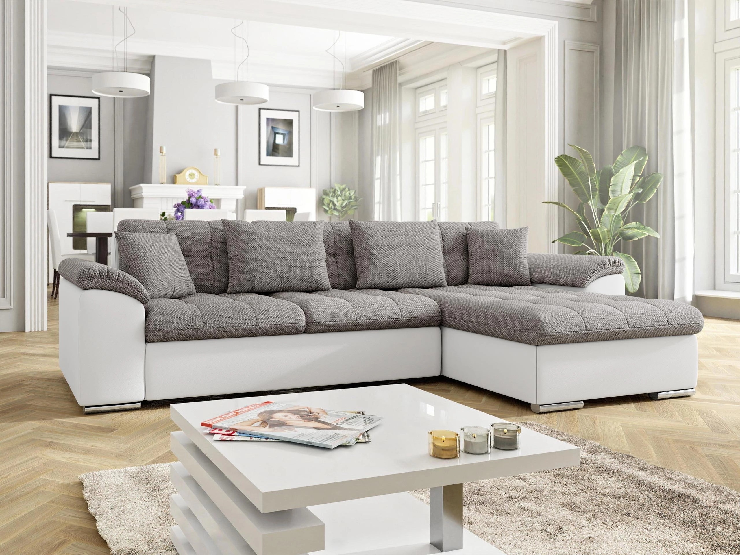 Hjørnesofa Comfivo Mica (Soft 017 + Lawa 05)