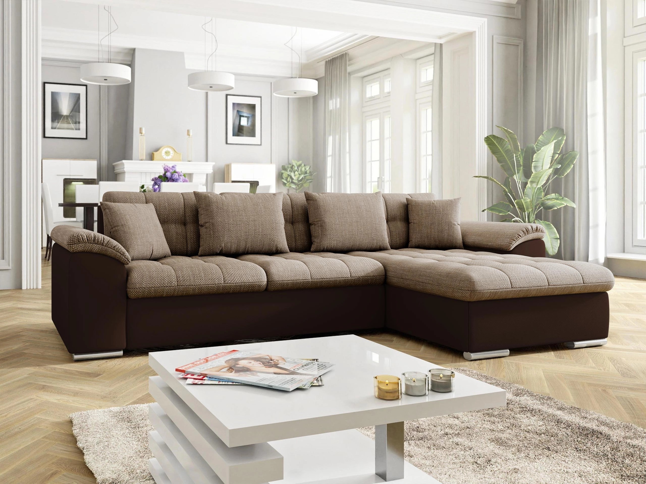 Hjørnesofa Comfivo Mica (Soft 066 + Lawa 02)