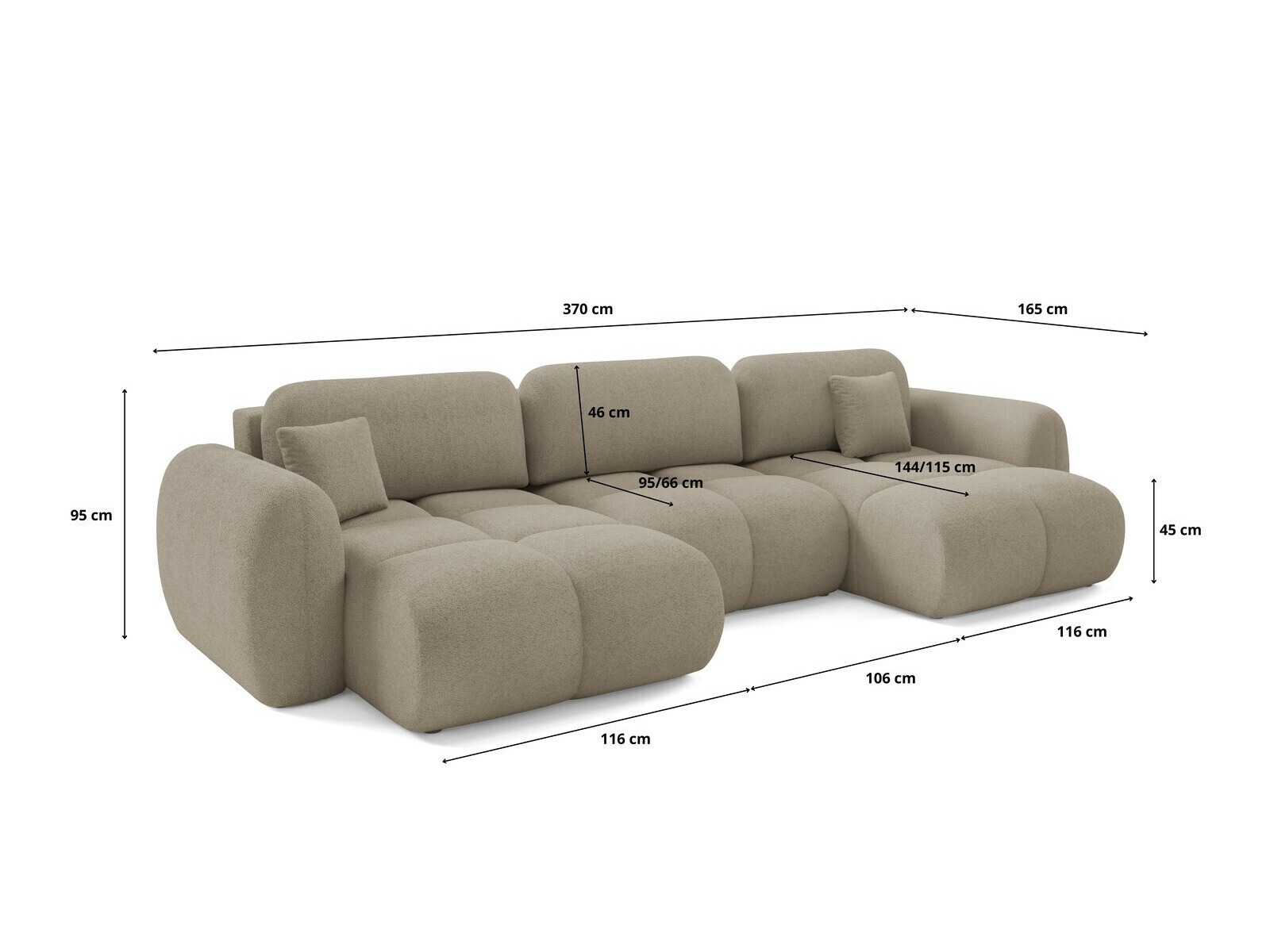 Hjørnesofa Franklin 213 (Quelle 54)