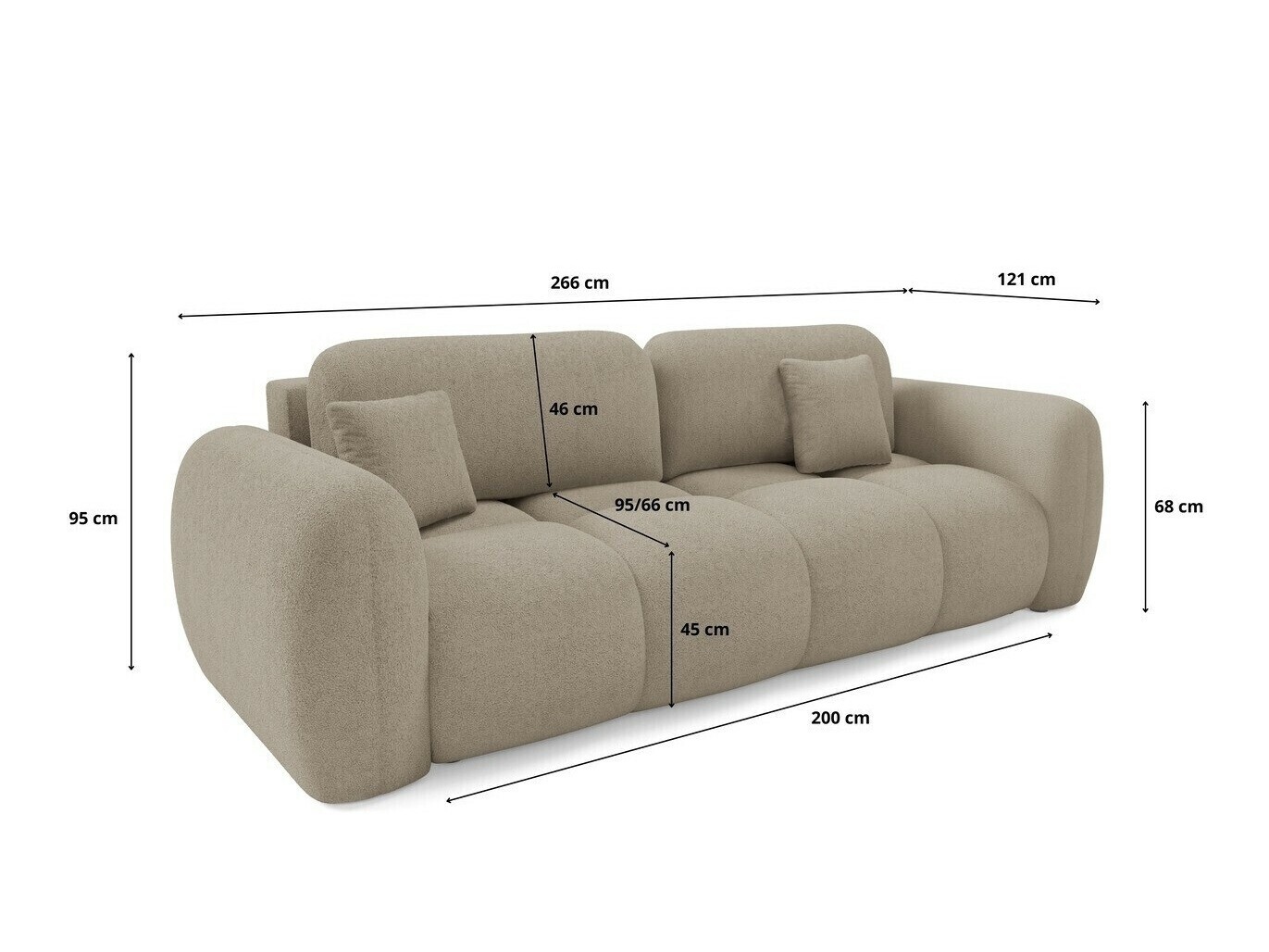 Sovesofa Franklin 212 (Quelle 54)