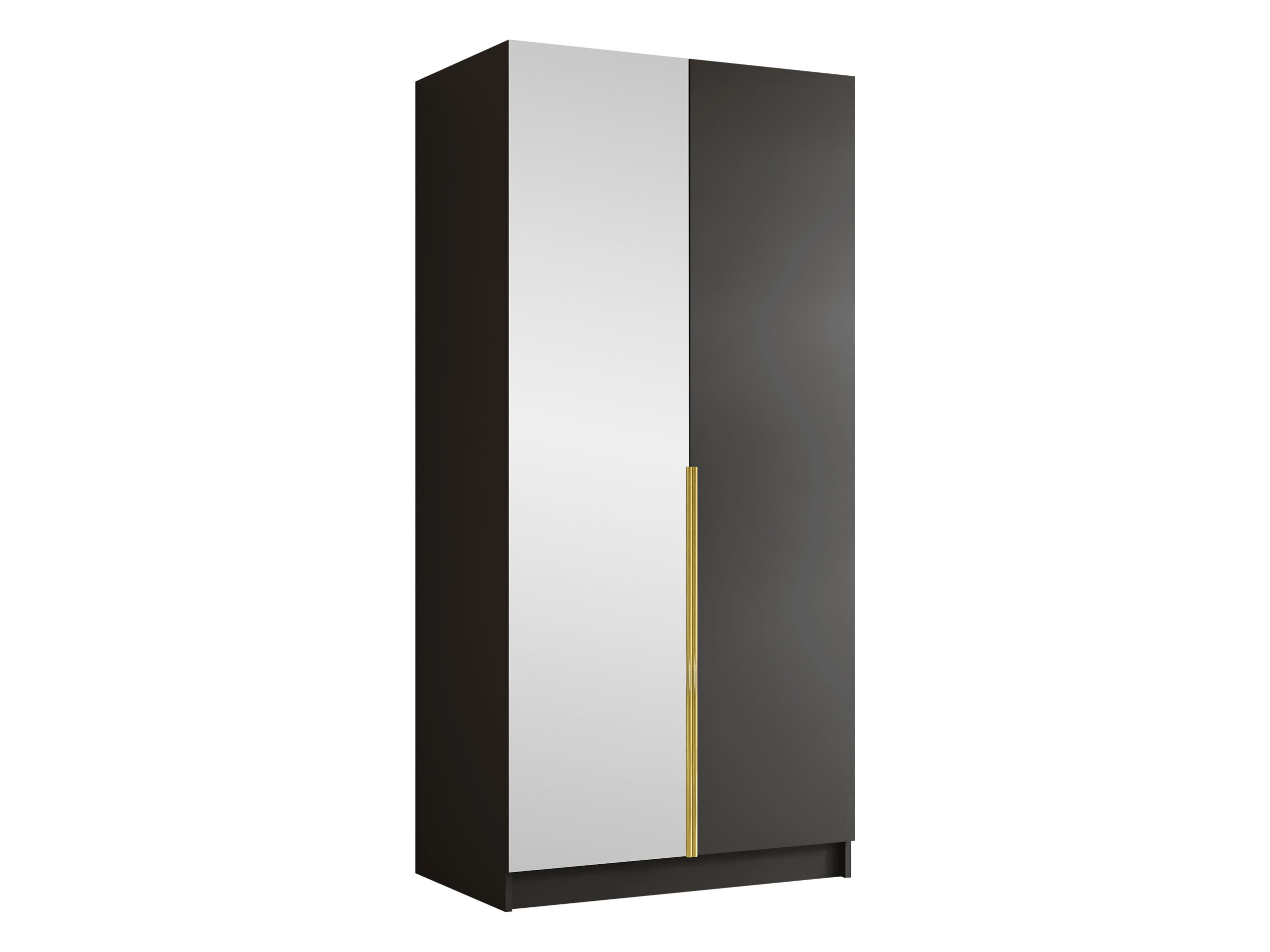 Garderobeskab Closico Staton II (Sort)