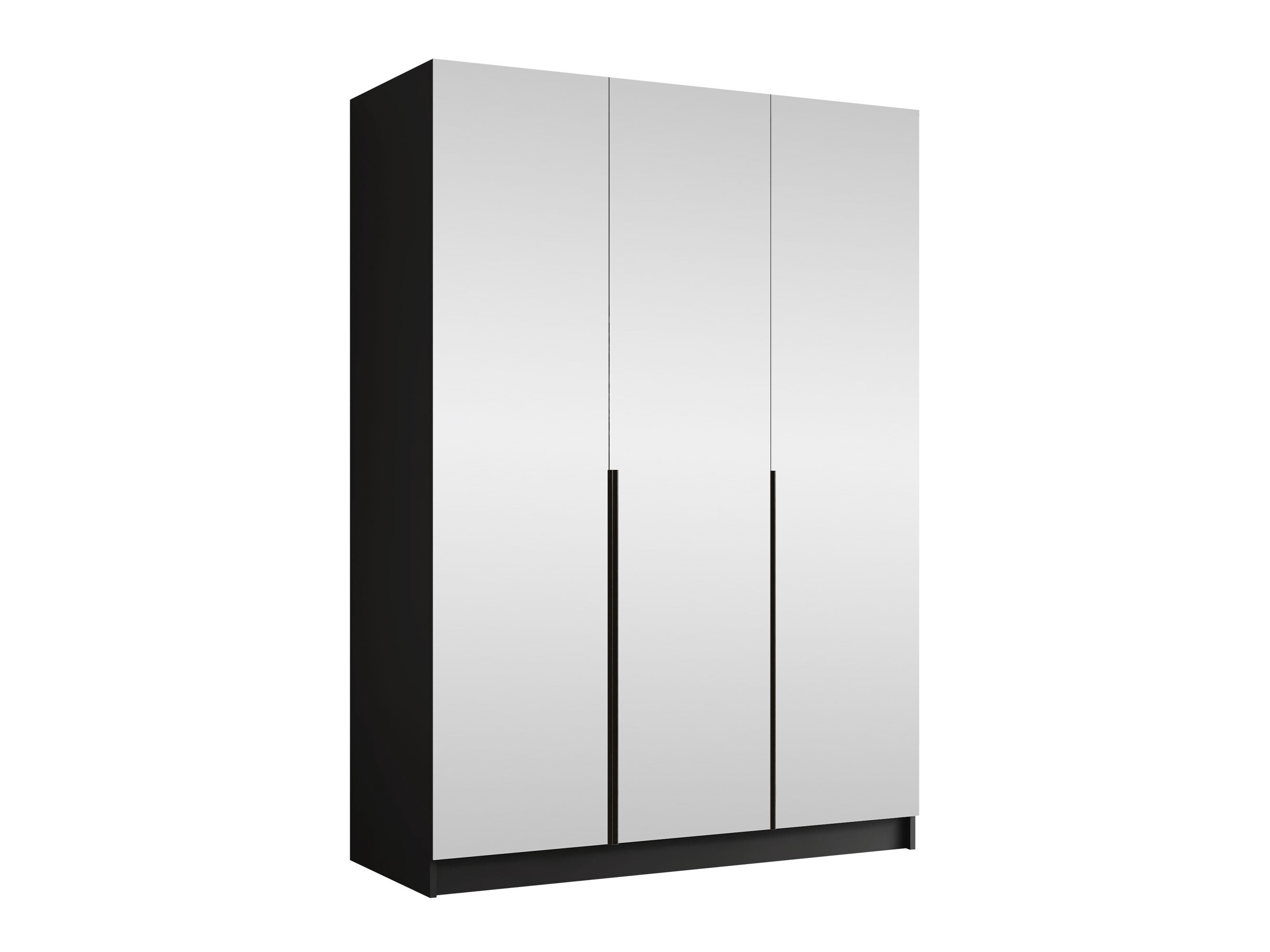 Garderobeskab Closico Decoron III (Sort)