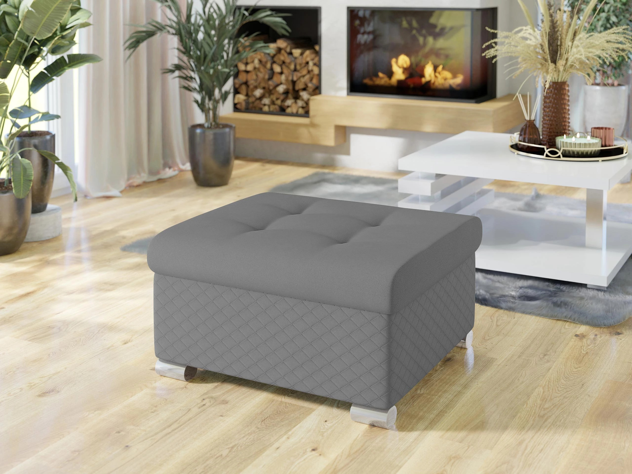 Puf Comfivo Gemma (Fløjl 2972-U03 + Uttario Velvet 2972)