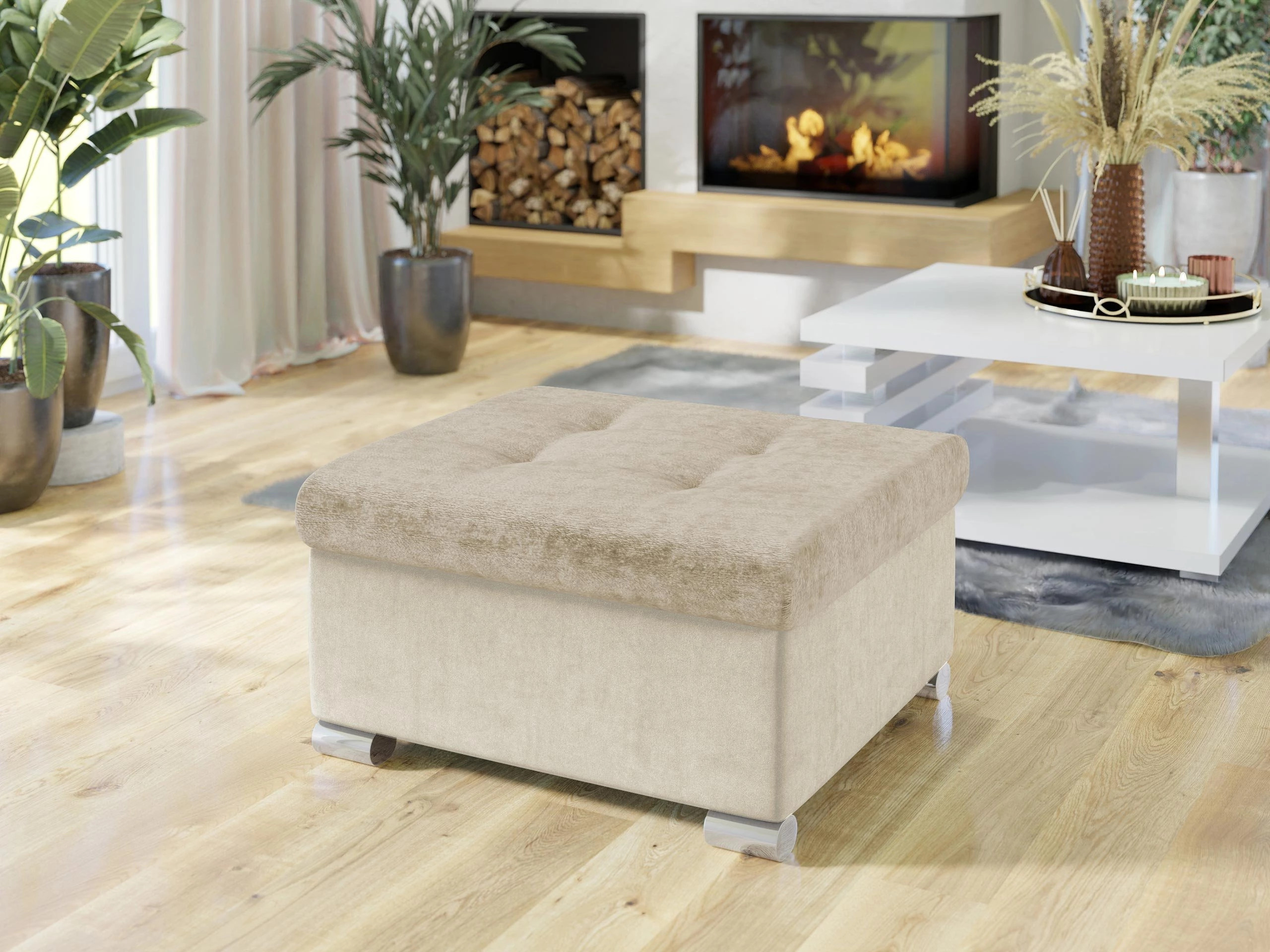 Puf Comfivo Gemma (Venus Velvet 2927 + Miu 2041)