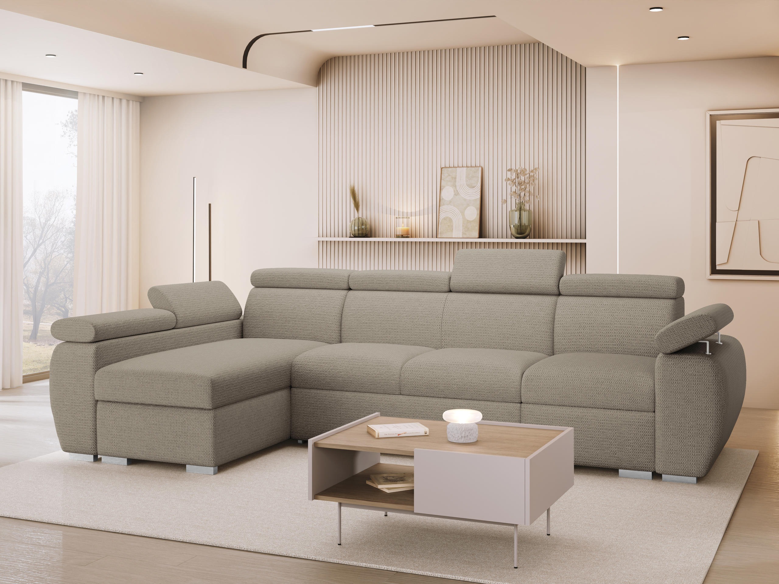 Hjørnesofa Columbus 227 (Aragon 20)