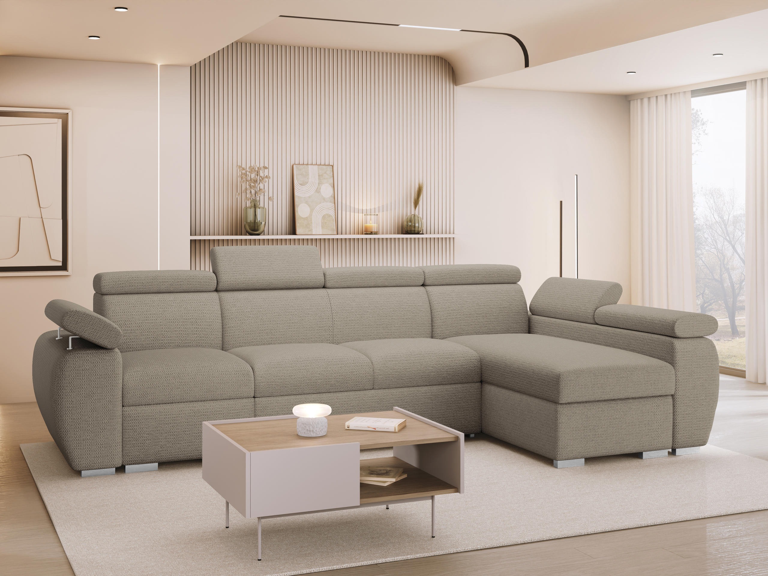 Hjørnesofa Columbus 227 (Aragon 20)