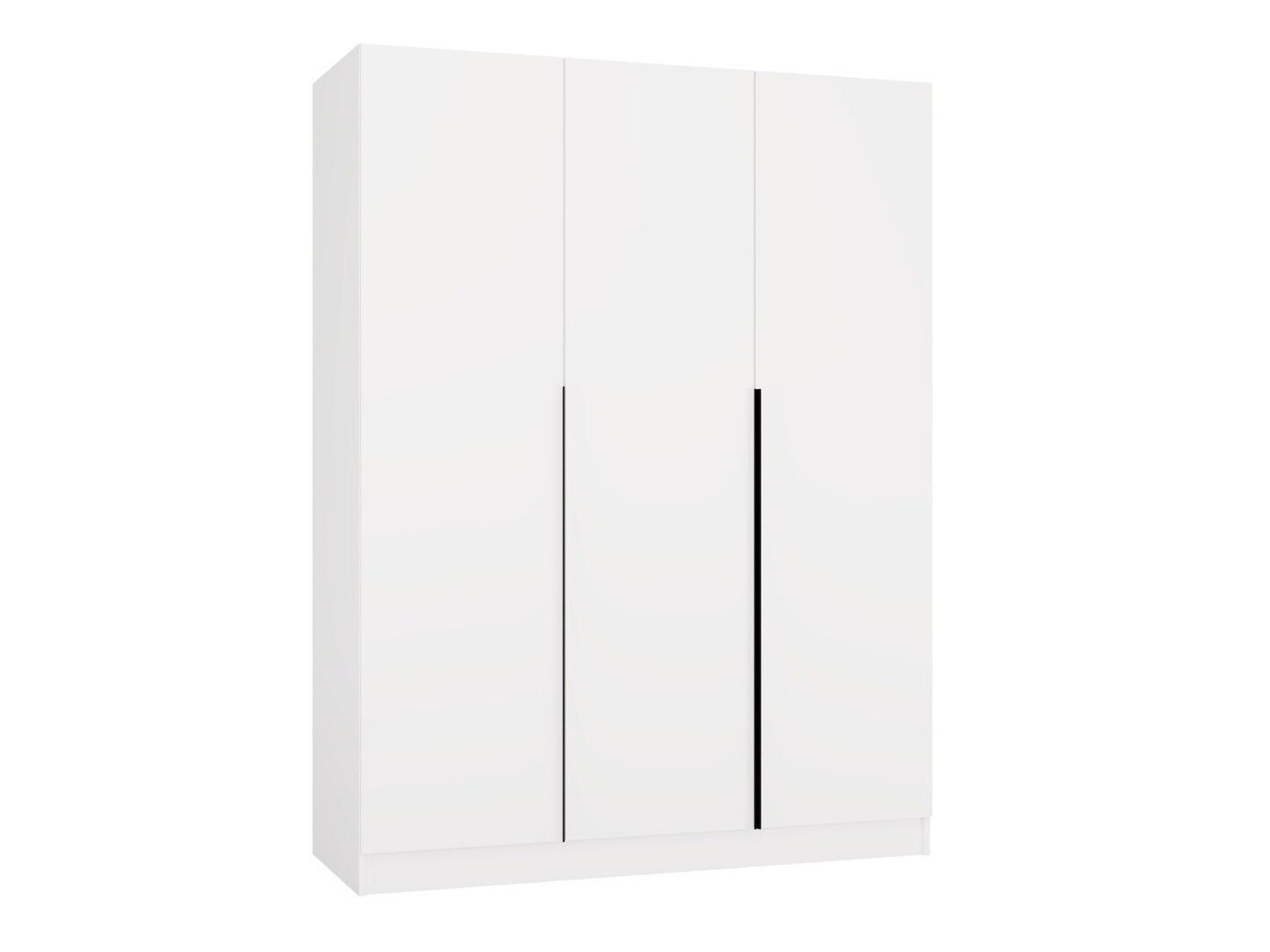 Garderobeskab Mandeville 369 (Hvid + Sort)