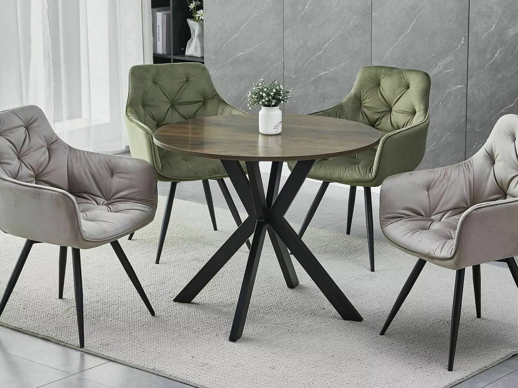 Bord Detroit 280 (Valnød)