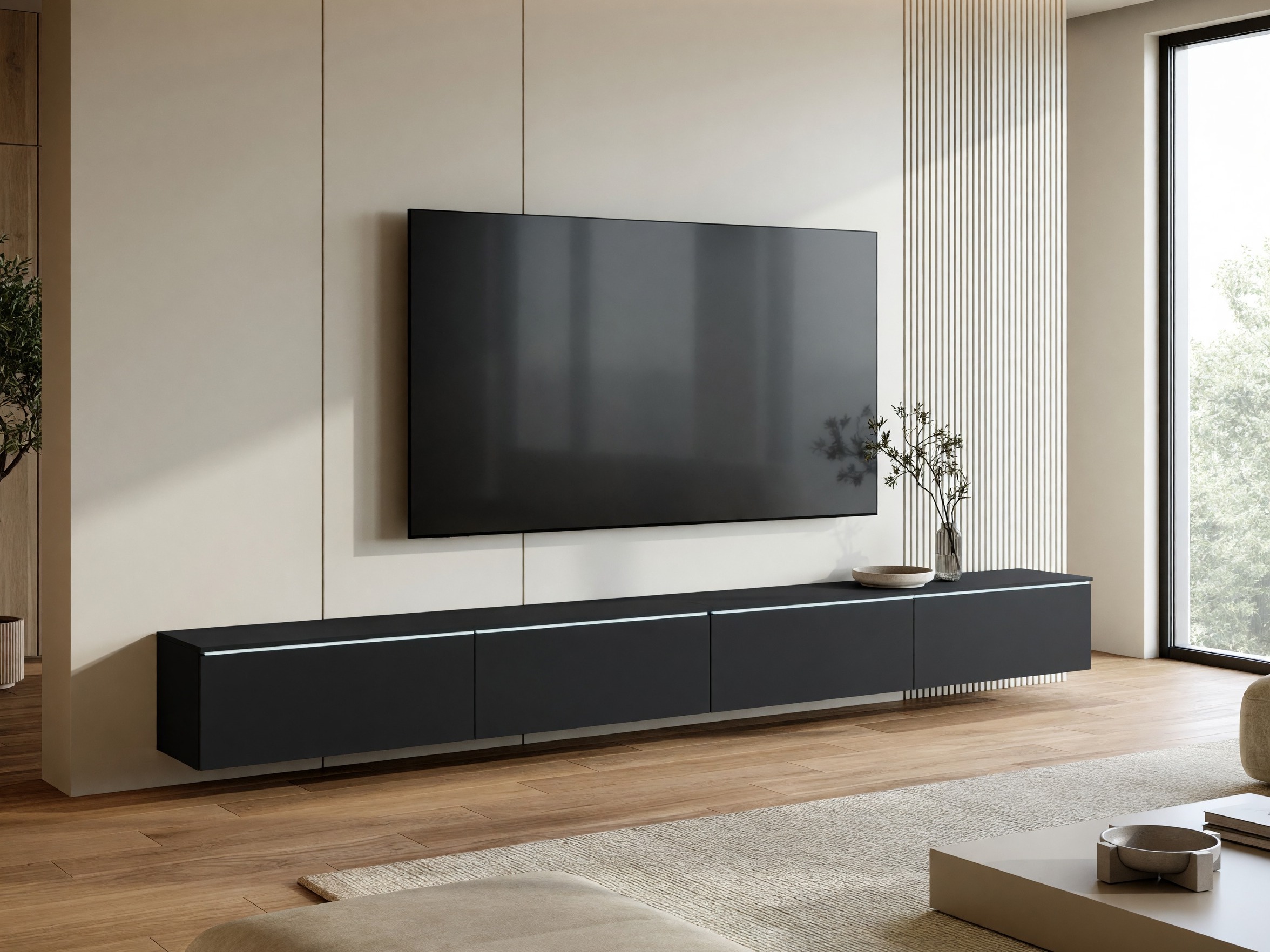TV-bord Sarasota 199 (Sort)