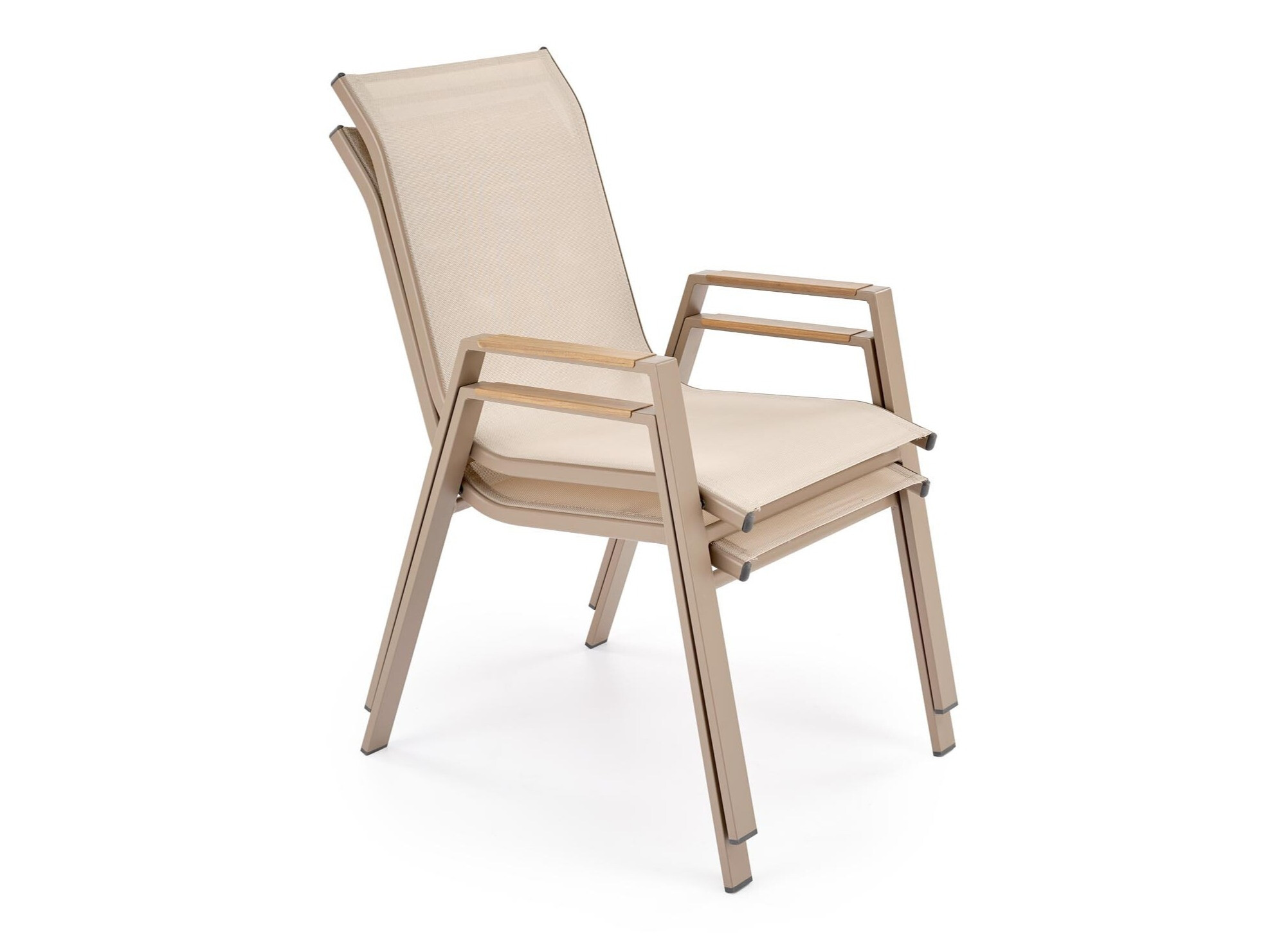 Udendørs stol Houston 2140 (Beige + Cappuccino)