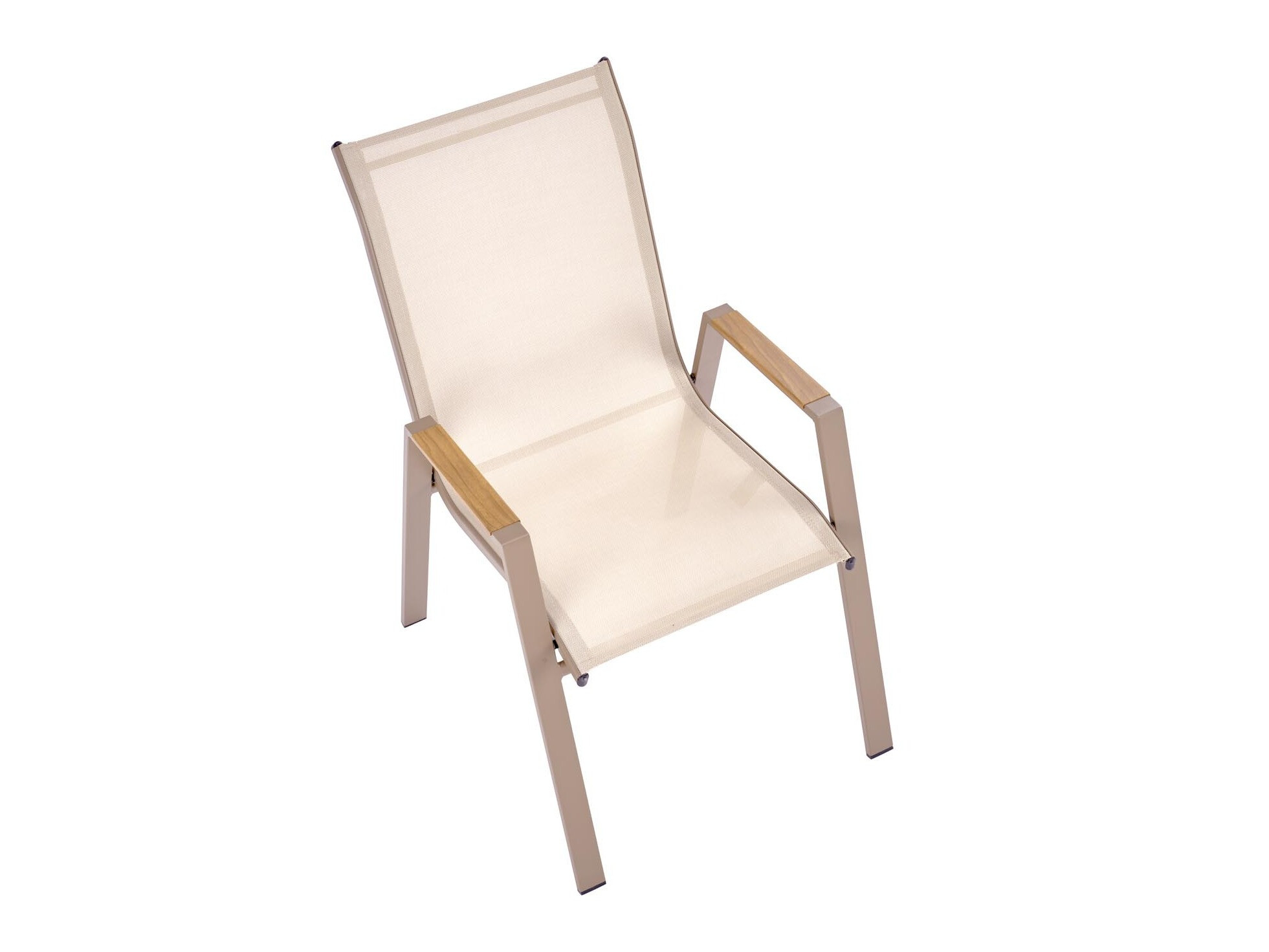 Udendørs stol Houston 2140 (Beige + Cappuccino)
