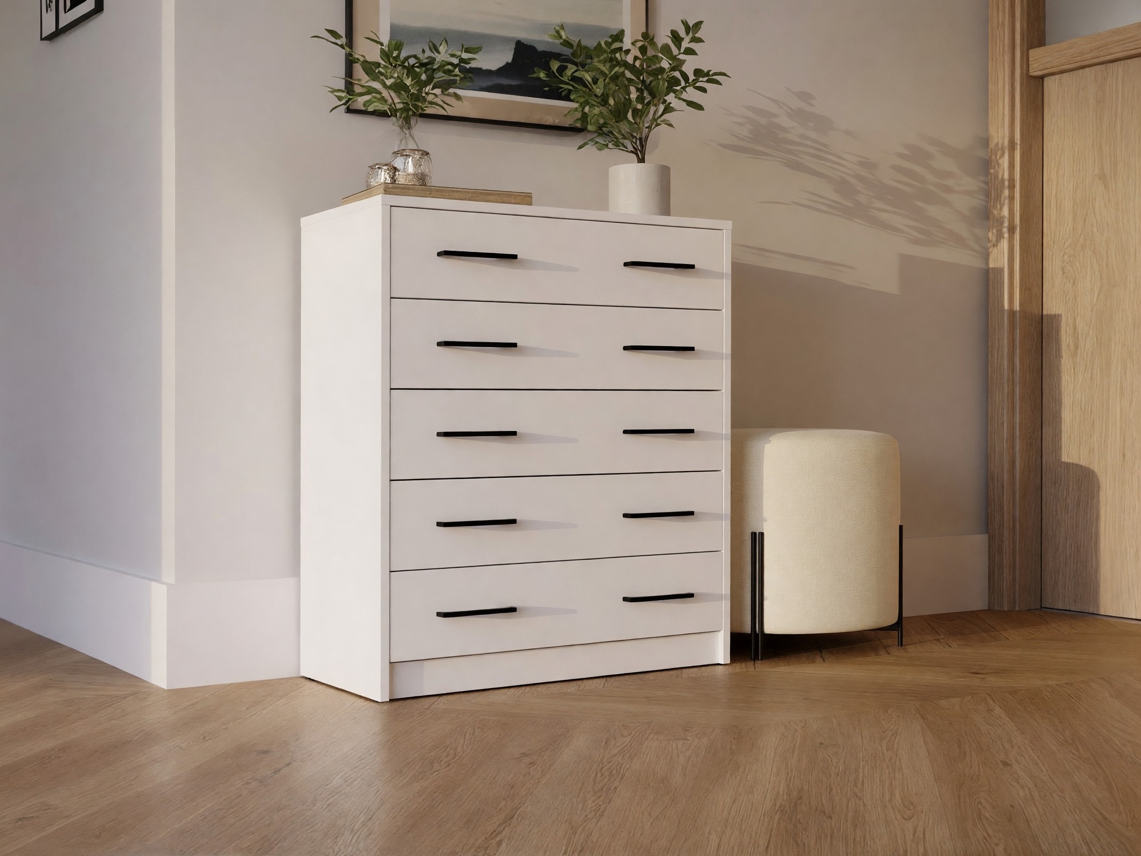 Skoskab Mandeville 372 (Hvid)