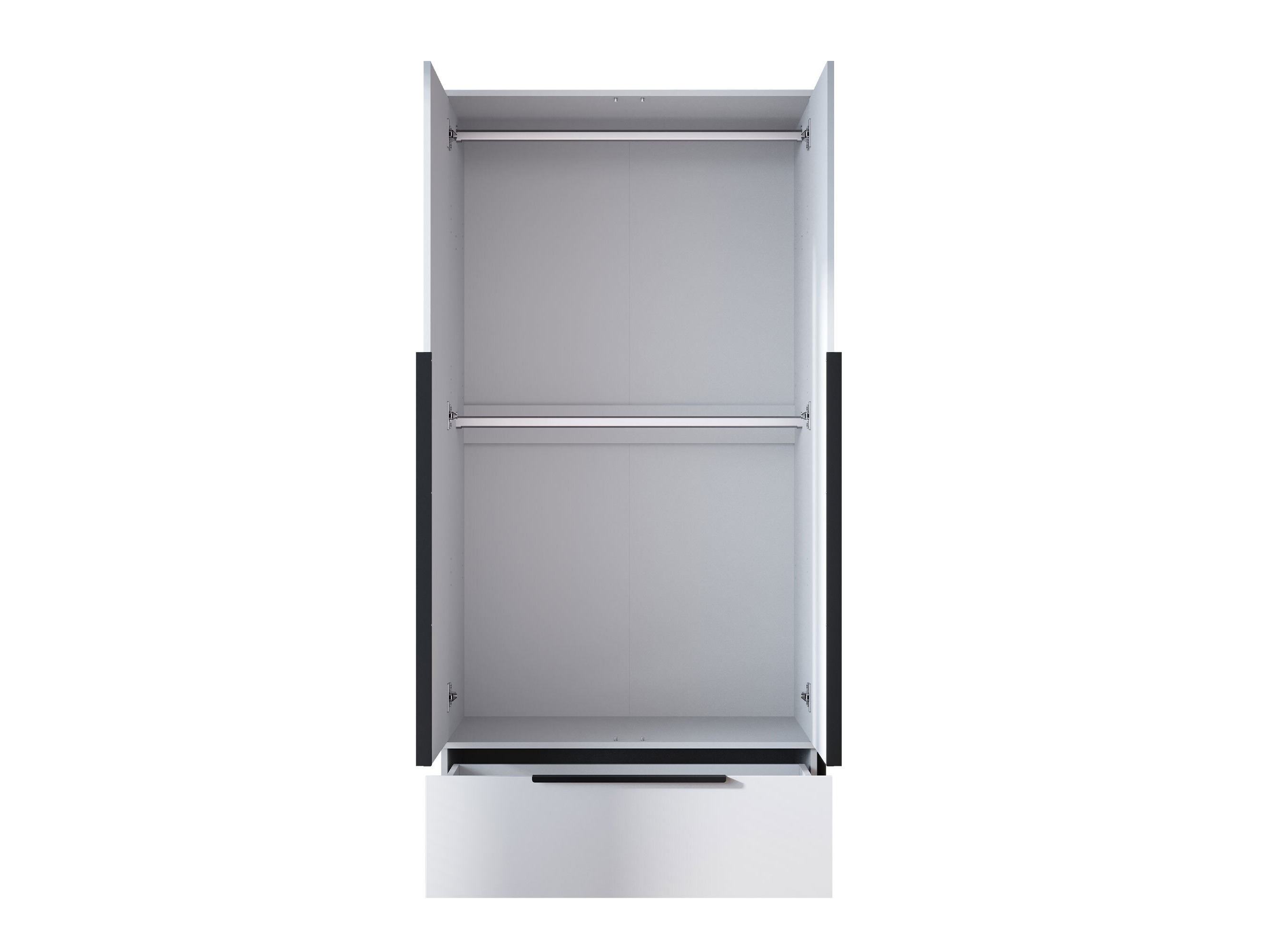Garderobeskab Sarasota 200 (Hvid)