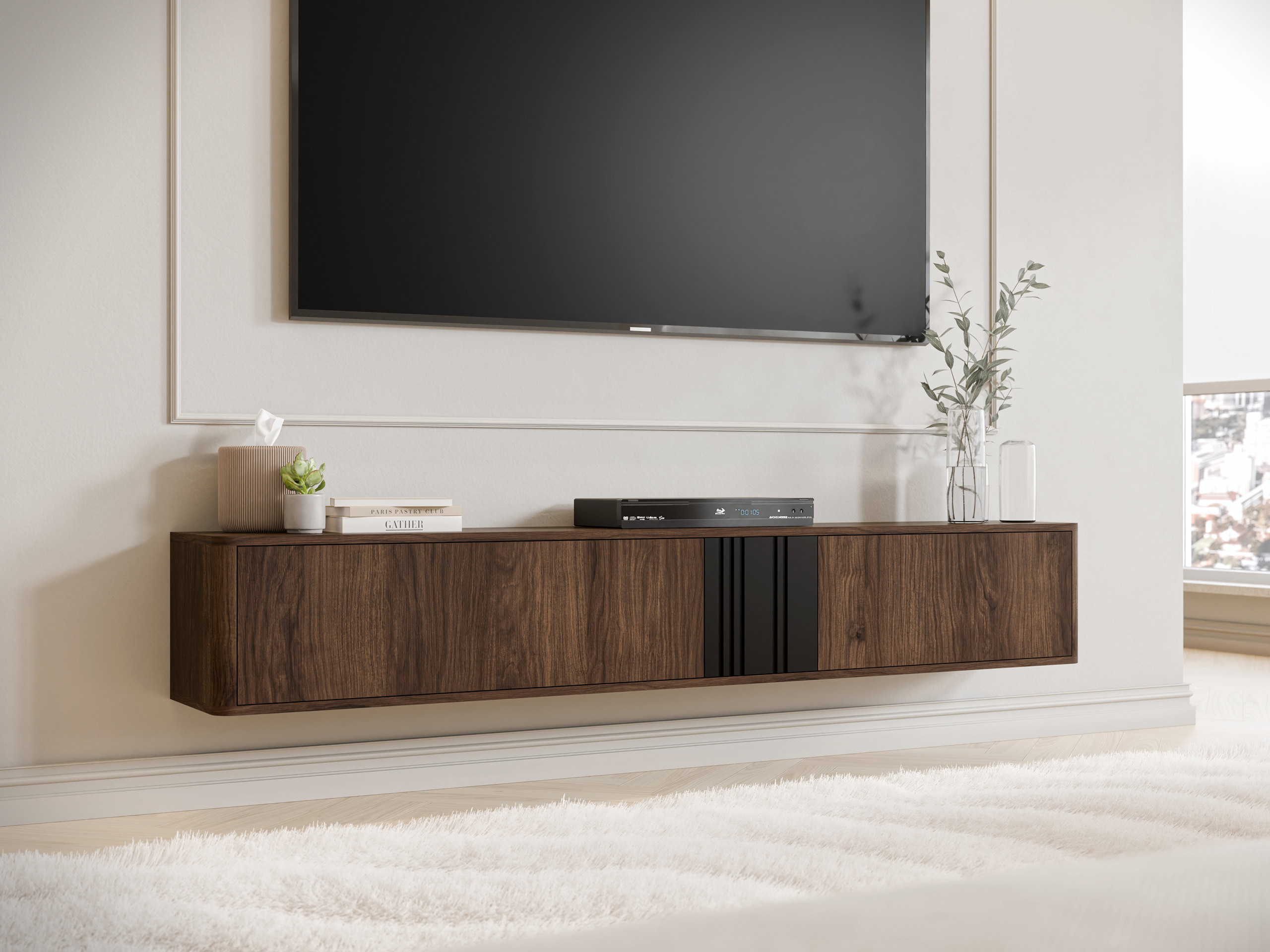 TV-bord Oratio I (Valnød)