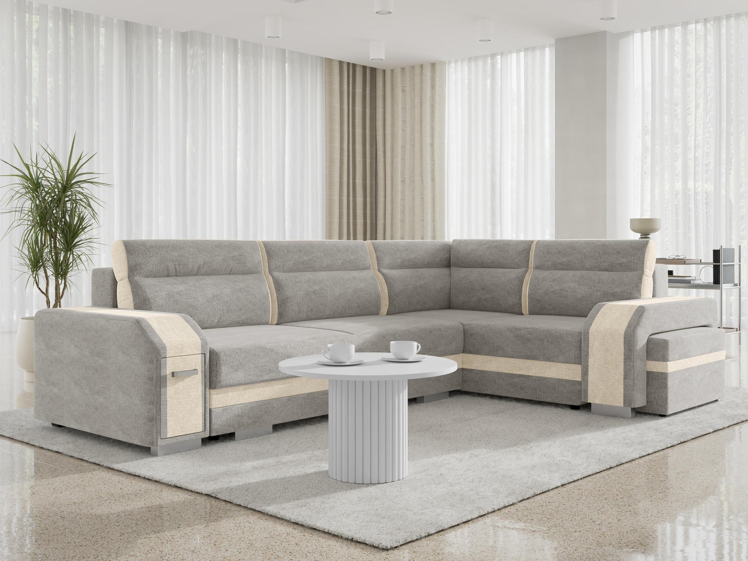 Hjørnesofa Kingsport 117 (Nazar 225.03 + Nazar 225.01)