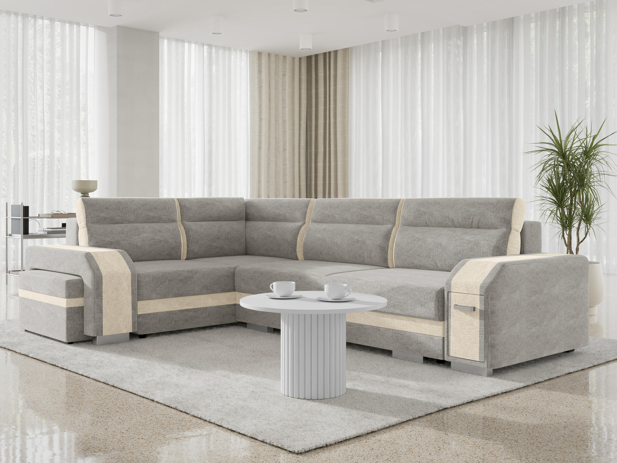Hjørnesofa Kingsport 117 (Nazar 225.03 + Nazar 225.01)