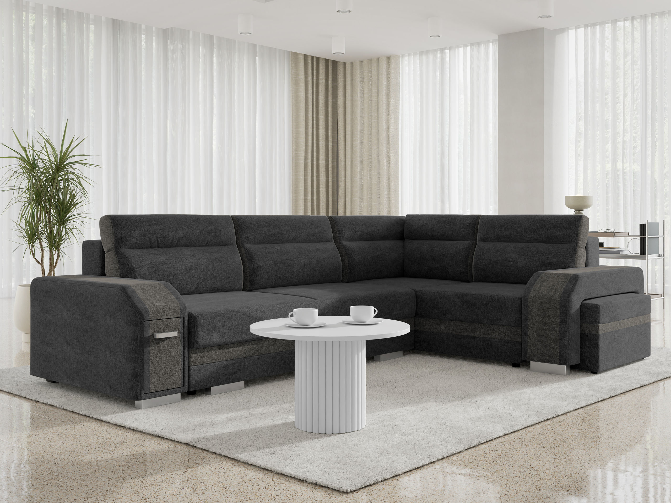 Hjørnesofa Kingsport 117 (Nazar 225.07 + Nazar 225.06)