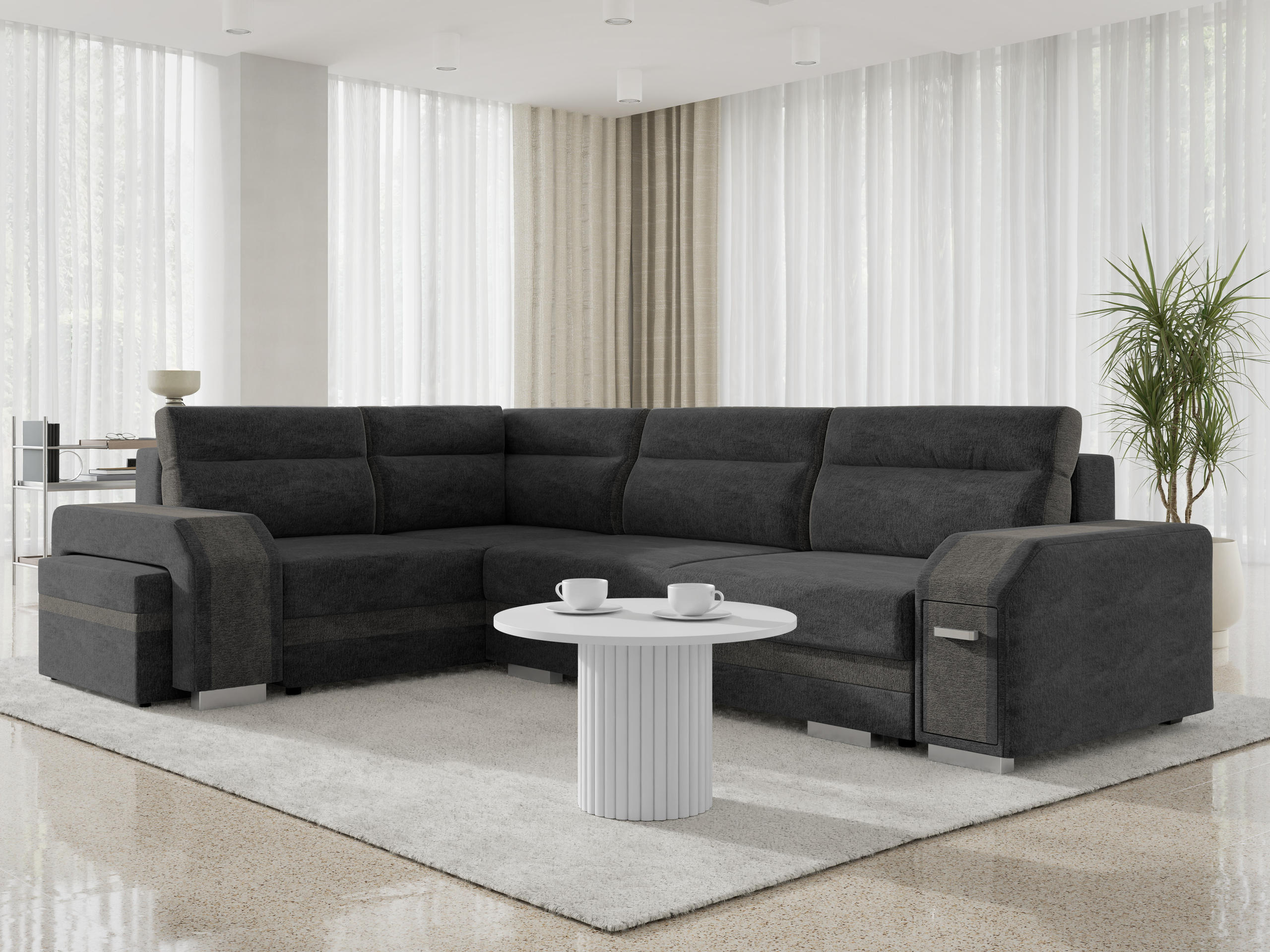Hjørnesofa Kingsport 117 (Nazar 225.07 + Nazar 225.06)