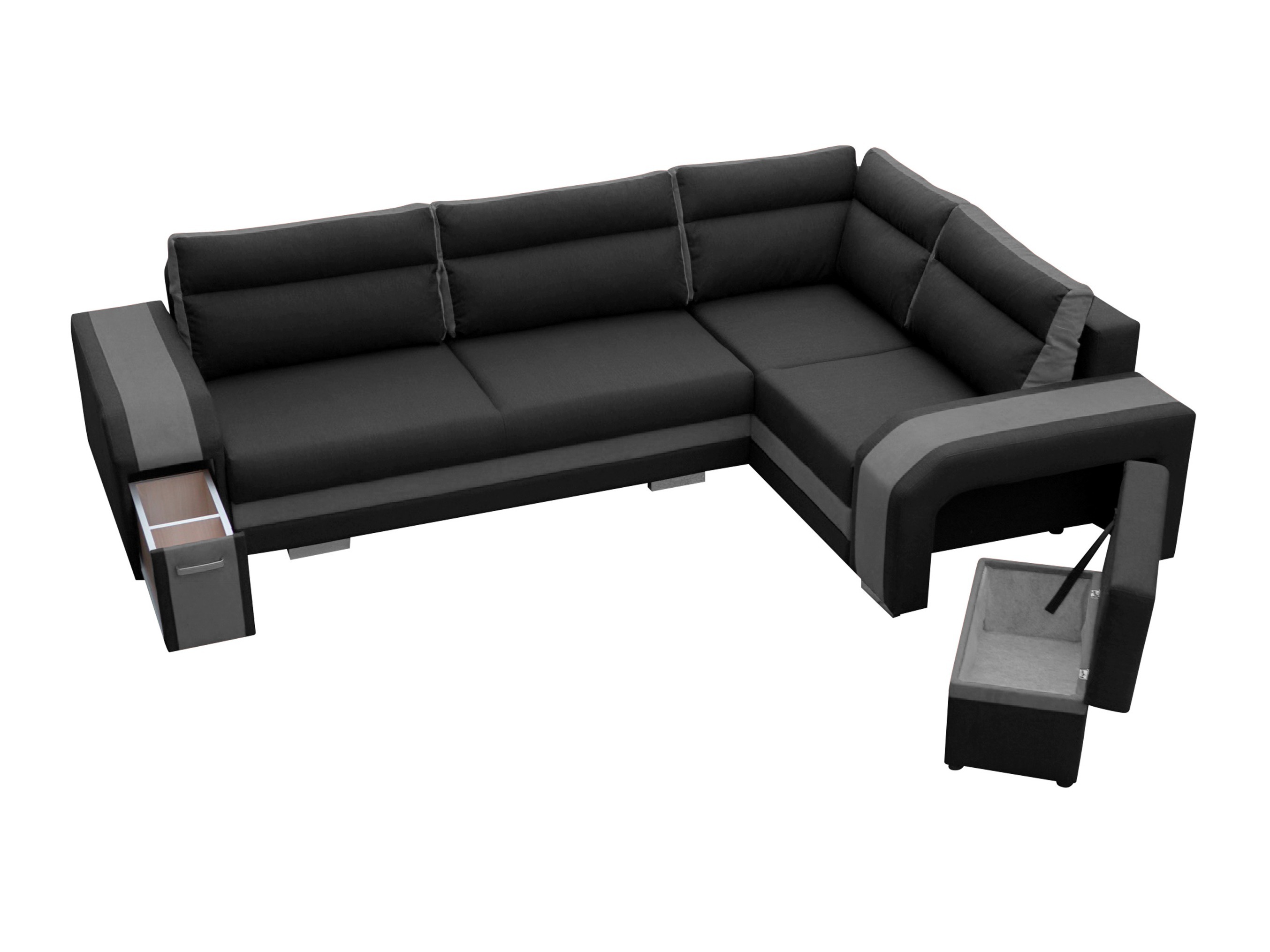 Hjørnesofa Kingsport 117 (Nazar 225.07 + Nazar 225.06)