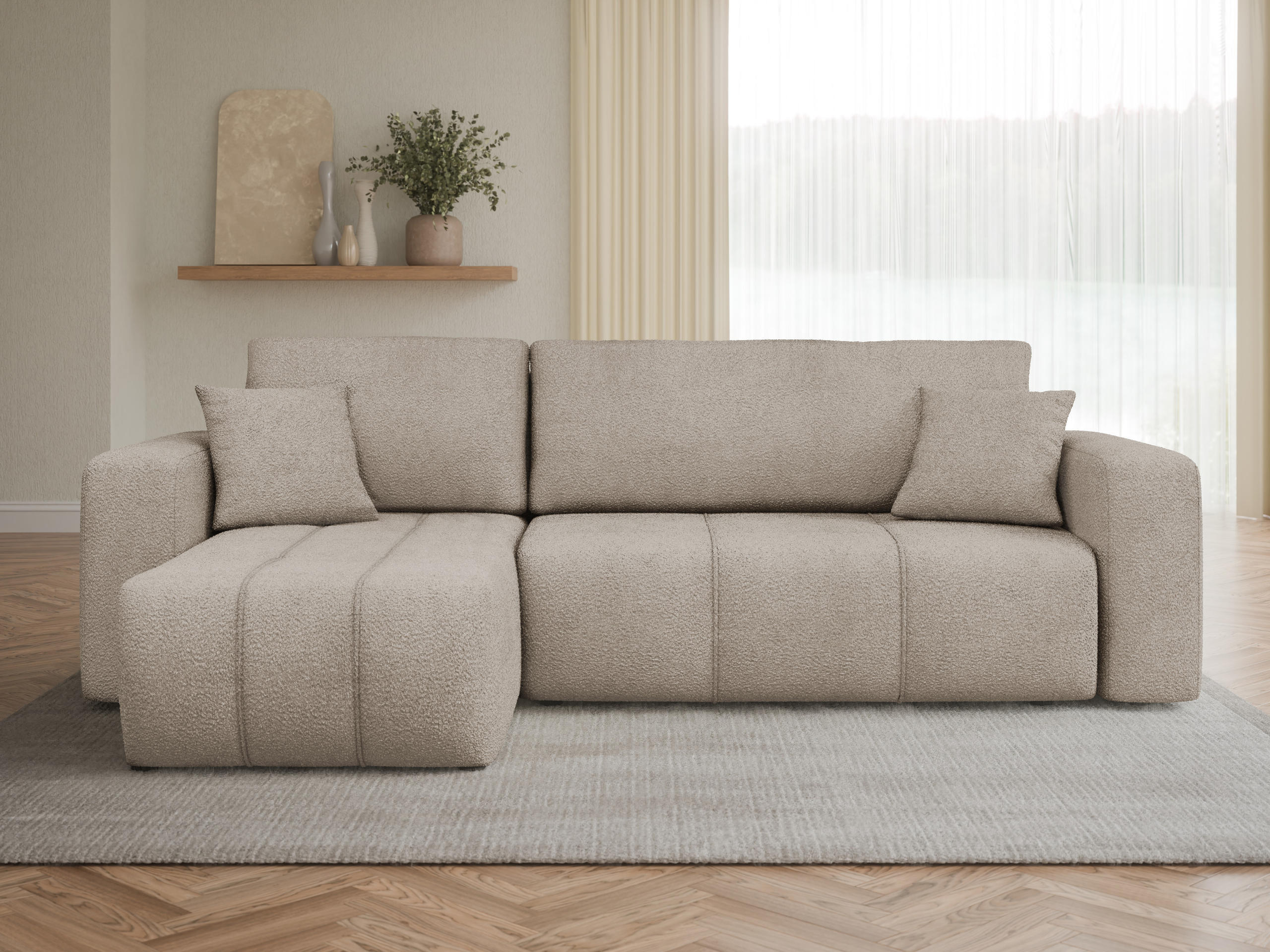 Hjørnesofa Comfivo Laurus (Coral 50)