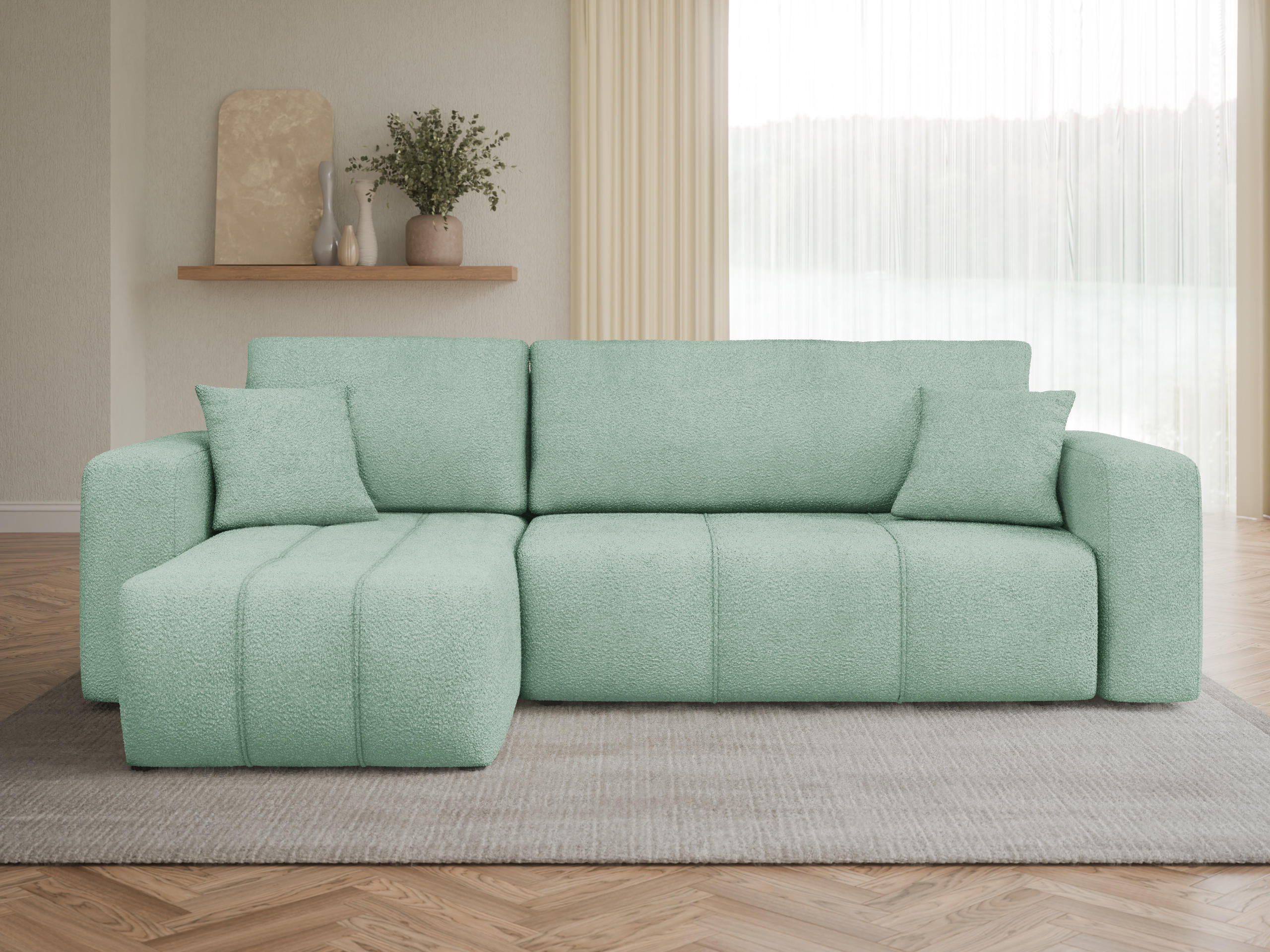 Hjørnesofa Comfivo Laurus (Coral 55)