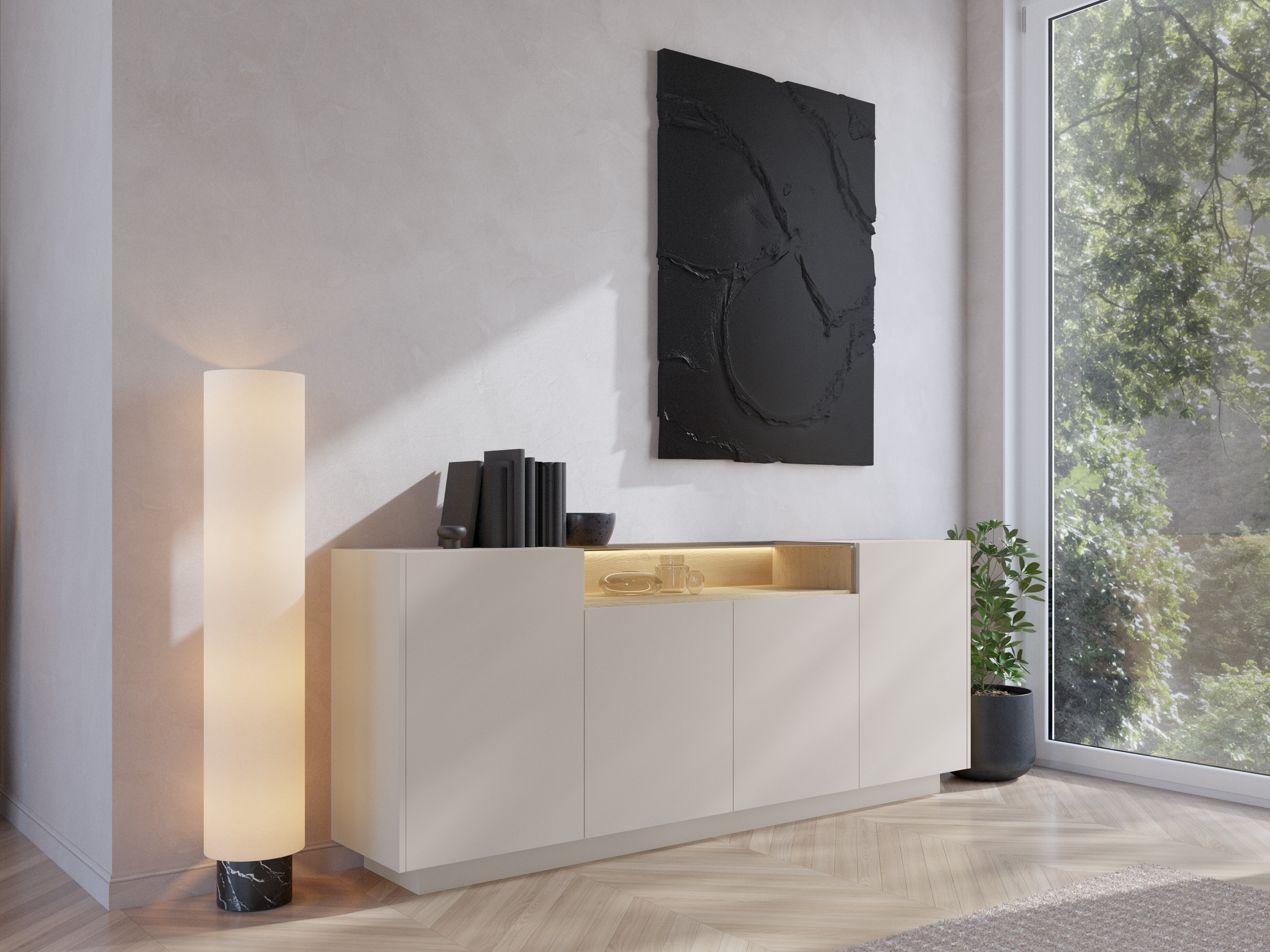 Skænk Salmeli 106 (Beige)