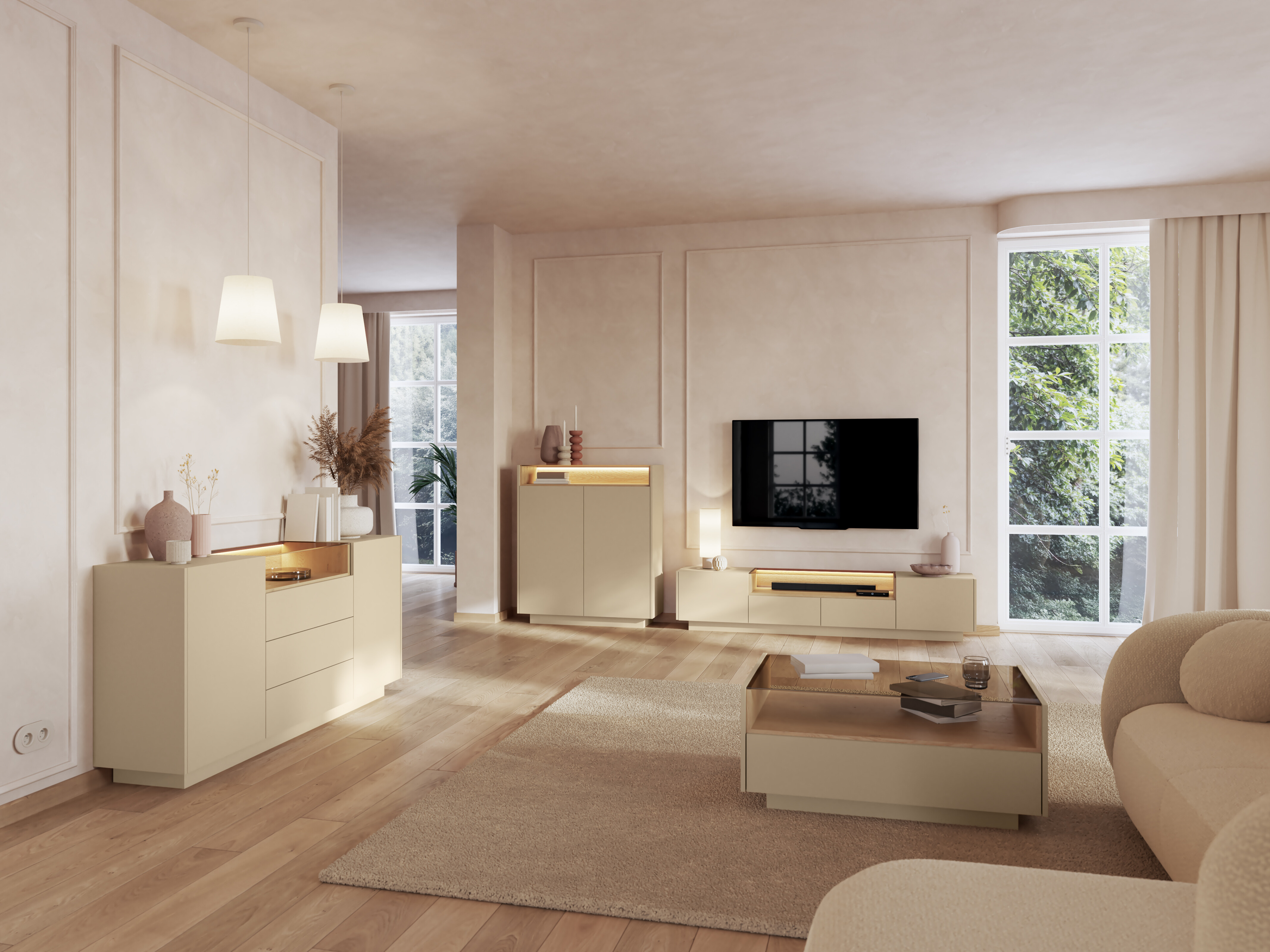 Kommode Salmeli 100 (Cappuccino)