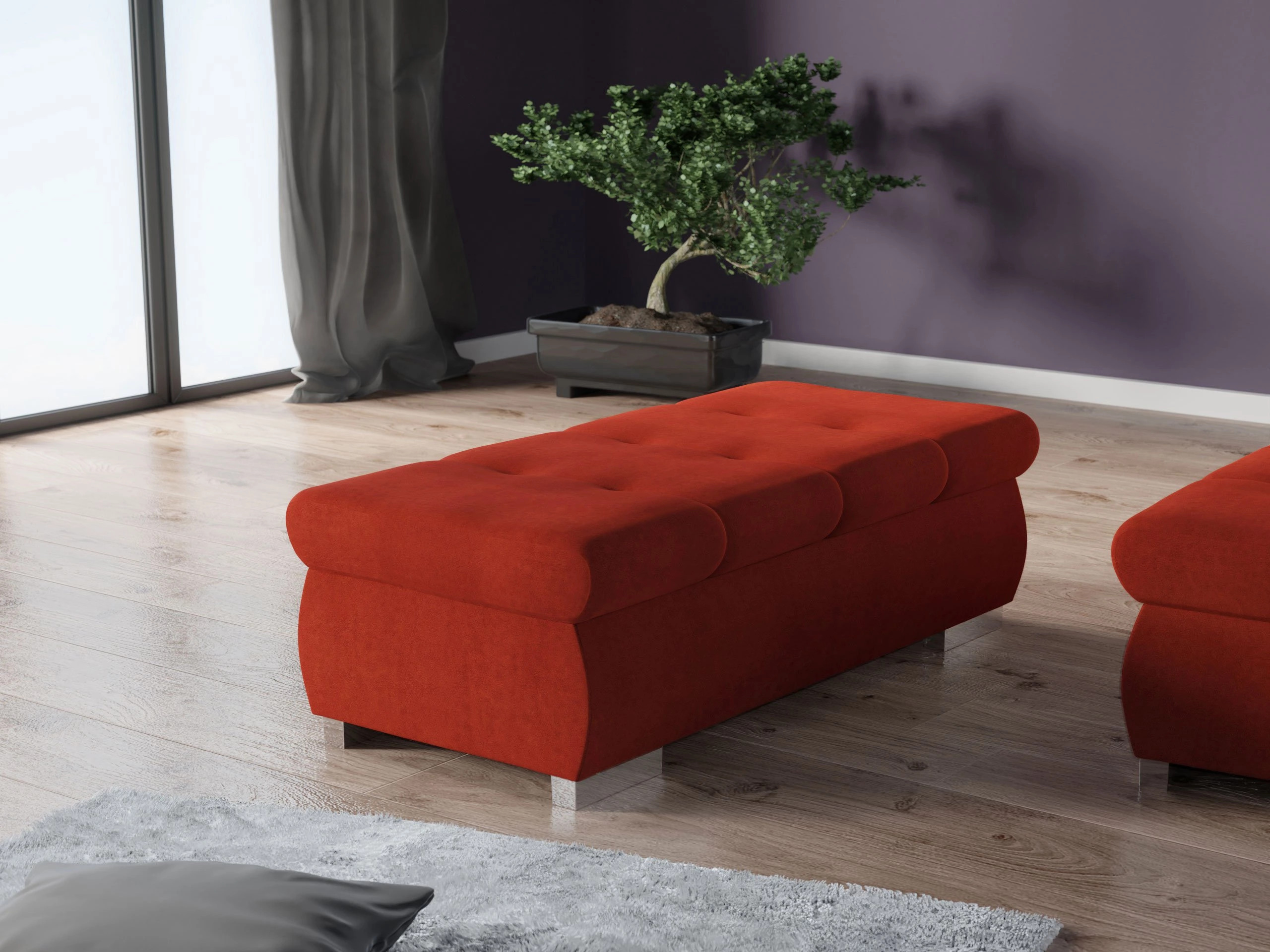 Polstret bænk Comfivo Nitor I (Uttario Velvet 2964)