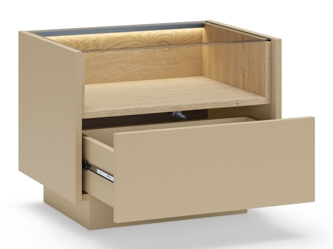 Sengebord Salmeli 104 (Cappuccino)