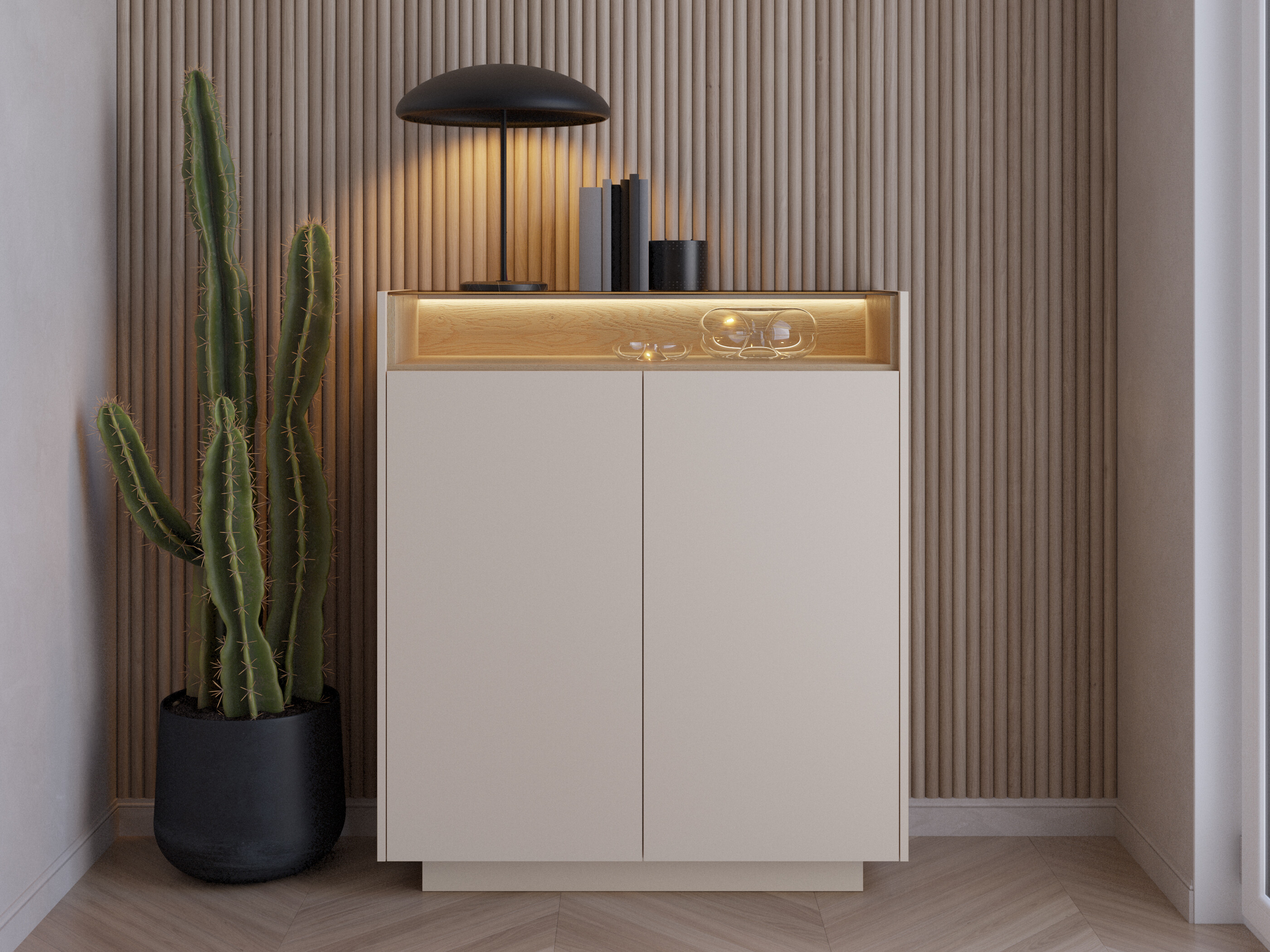 Skænk Salmeli 105 (Beige)