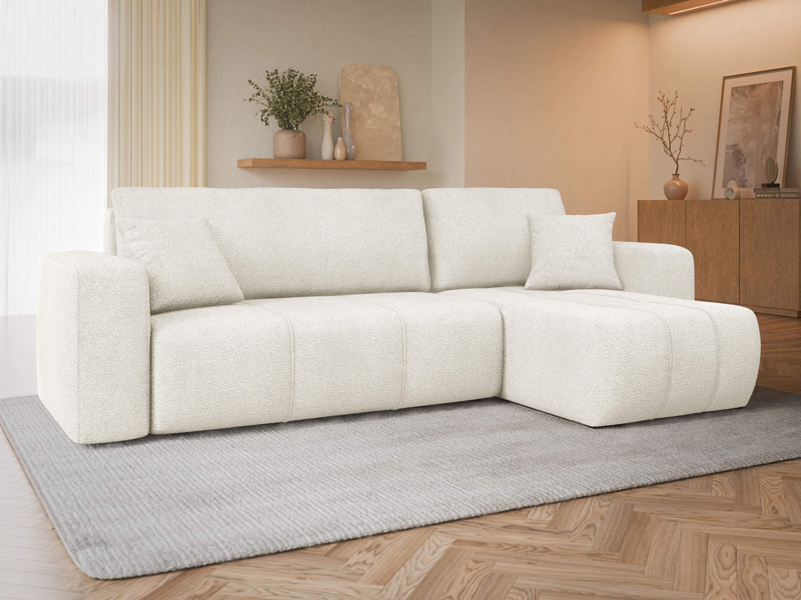 Hjørnesofa Comfivo Laurus (Coral 15)