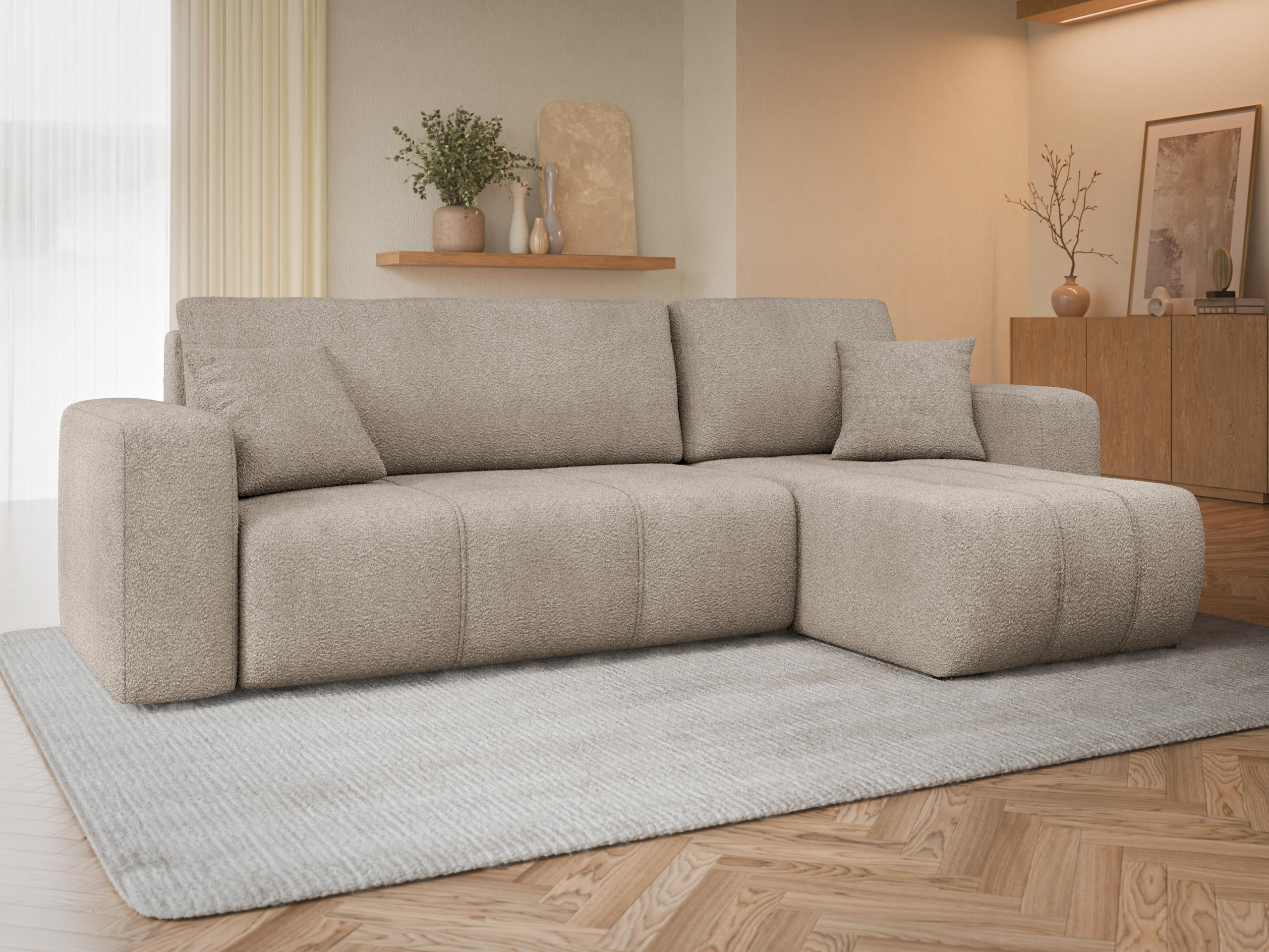 Hjørnesofa Comfivo Laurus (Coral 50)