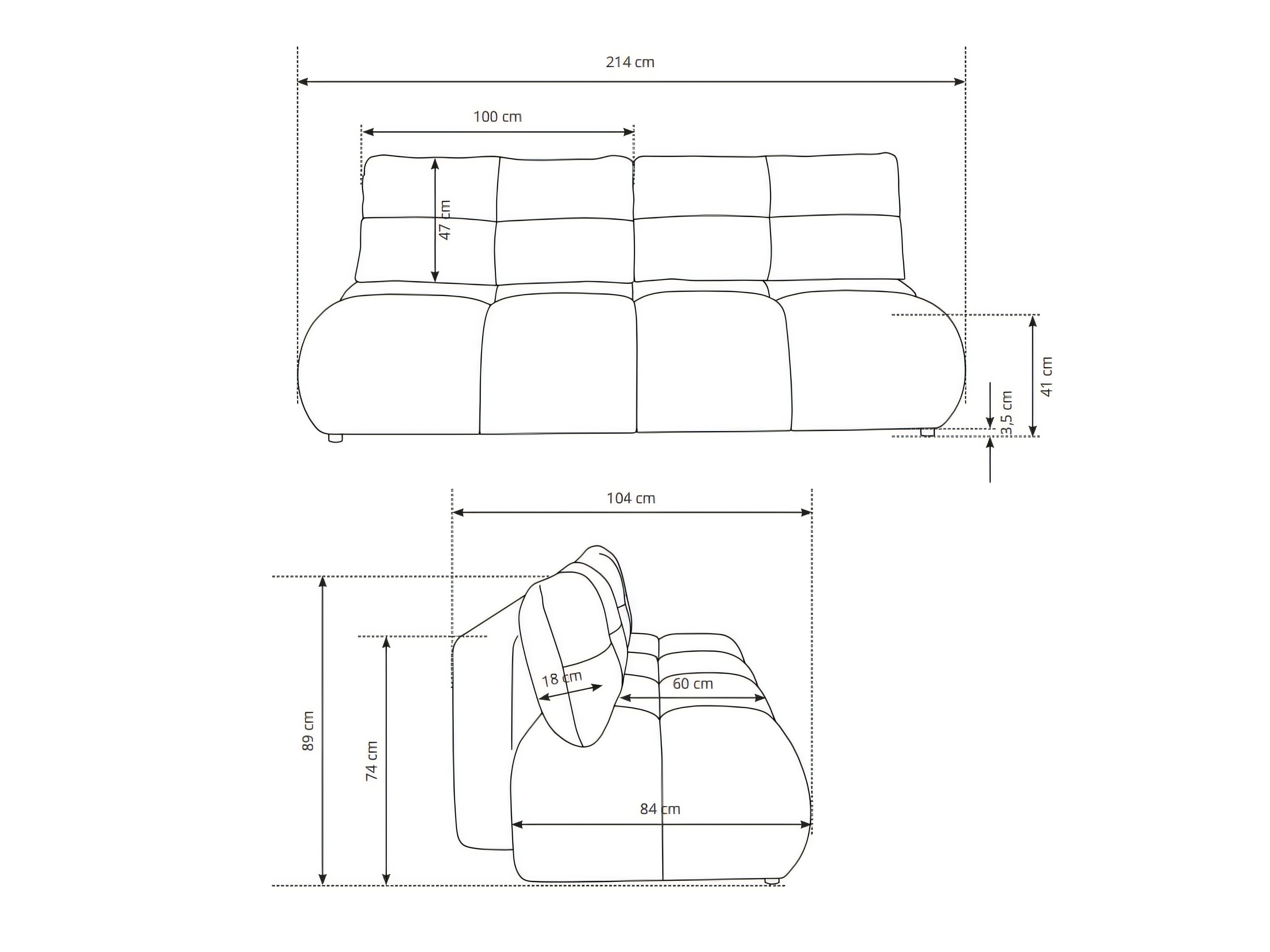 Sovesofa Kingston 205 (Now Or Never 03)
