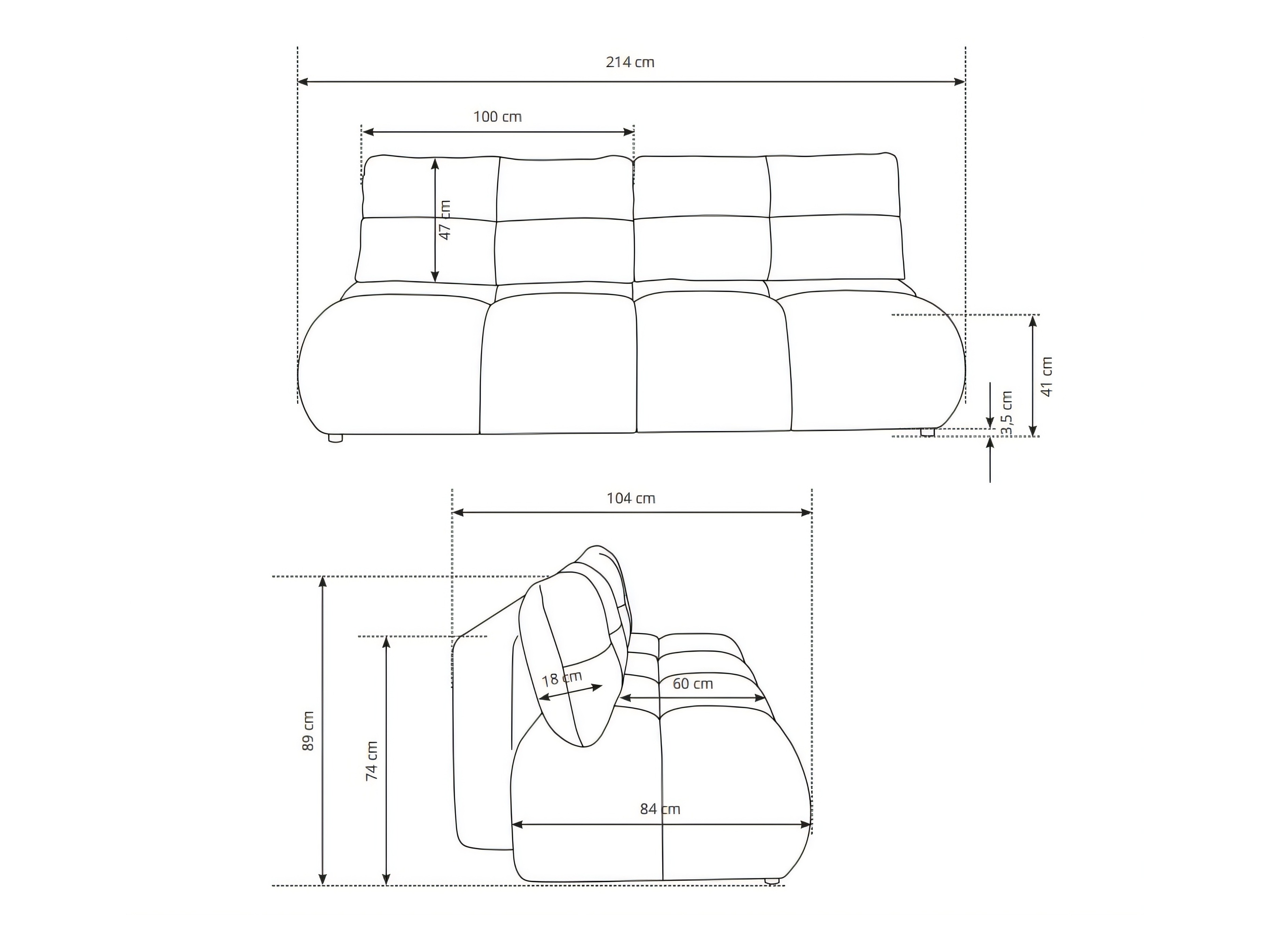 Sovesofa Kingston 205 (Now Or Never 38)