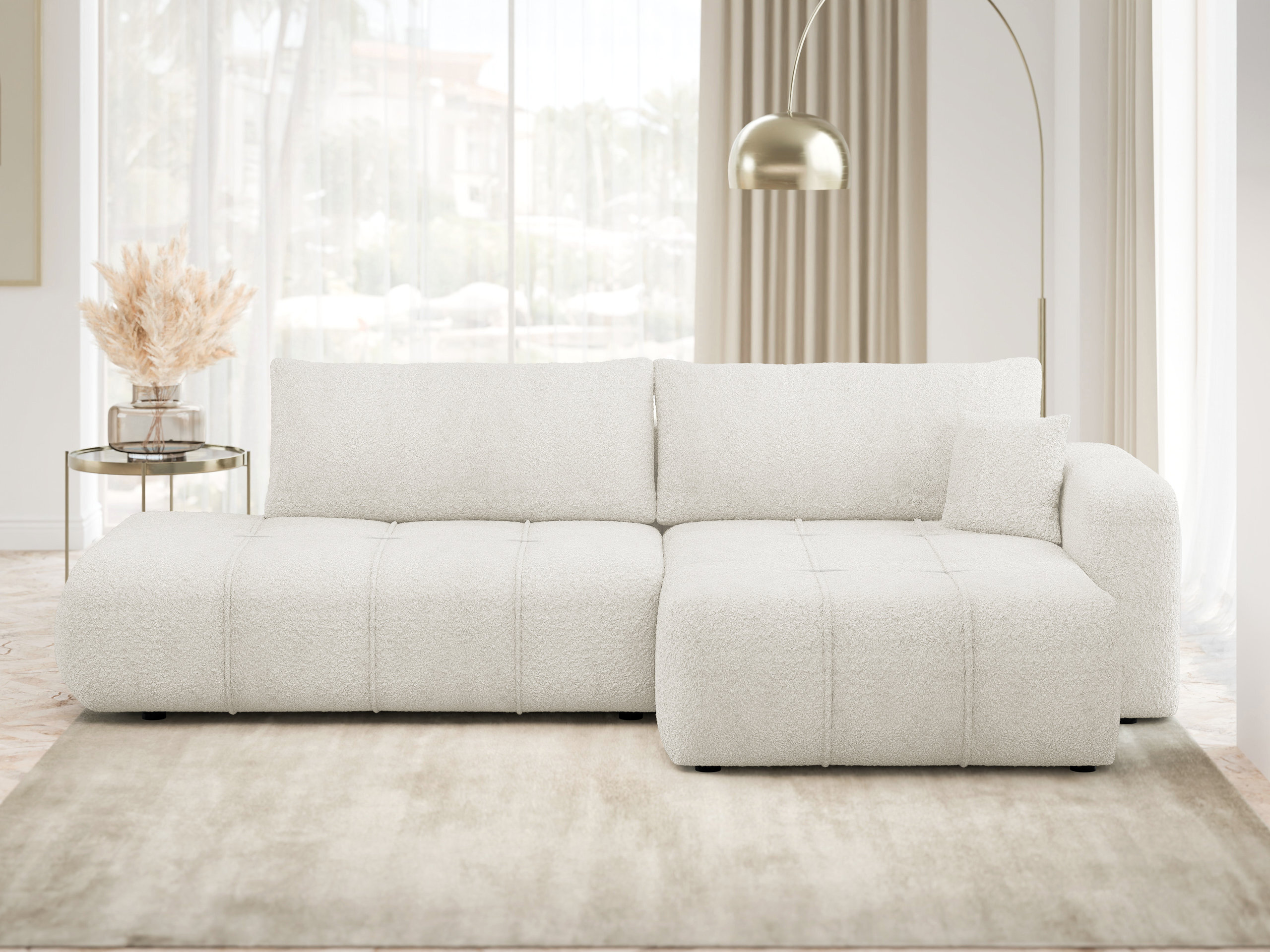 Hjørnesofa Comfivo Laurus III (Coral 15)
