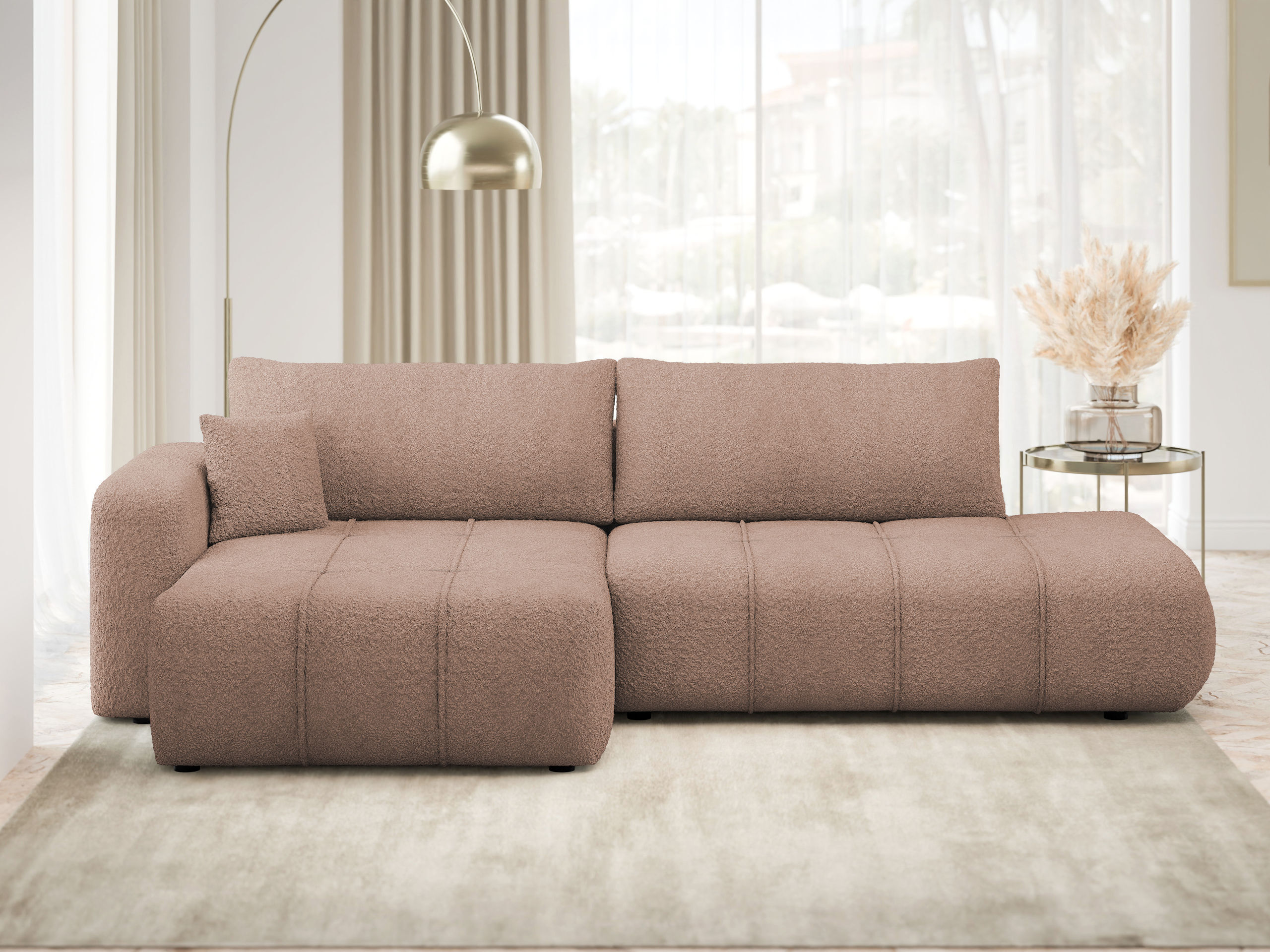 Hjørnesofa Comfivo Laurus III (Coral 45)